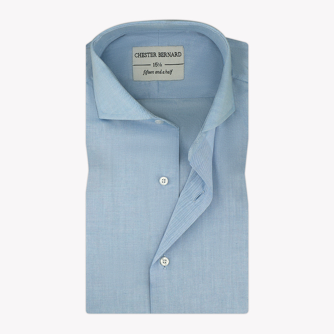 Classic Solid – Light Blue Dress Shirt OL-517