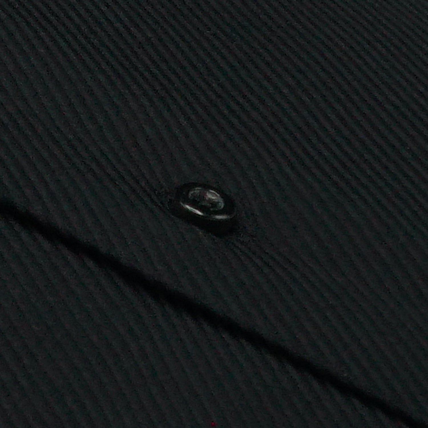 Black Heavy Twill Shirt Midnight Luxe