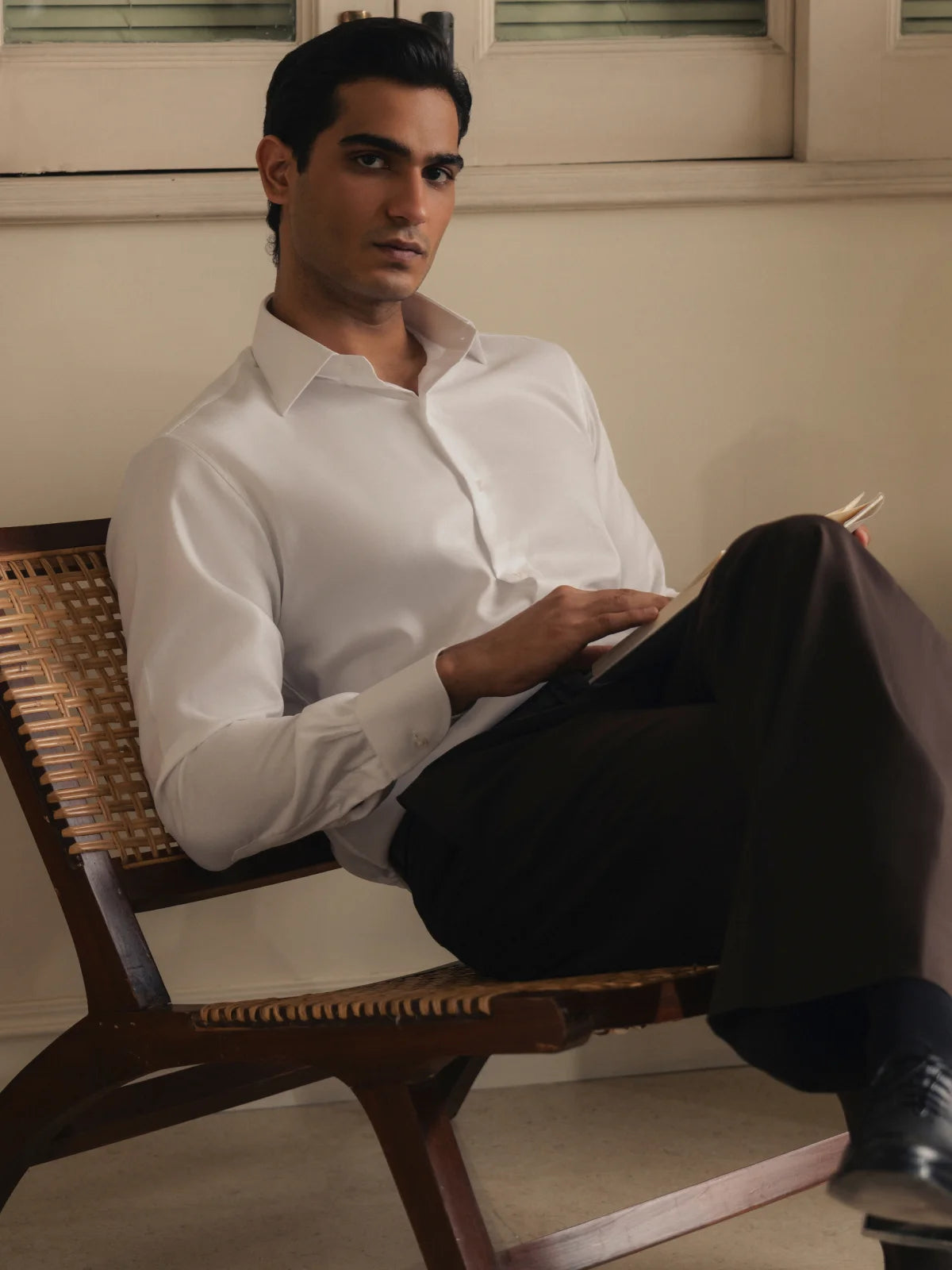 Classic Pure White Formal Shirt