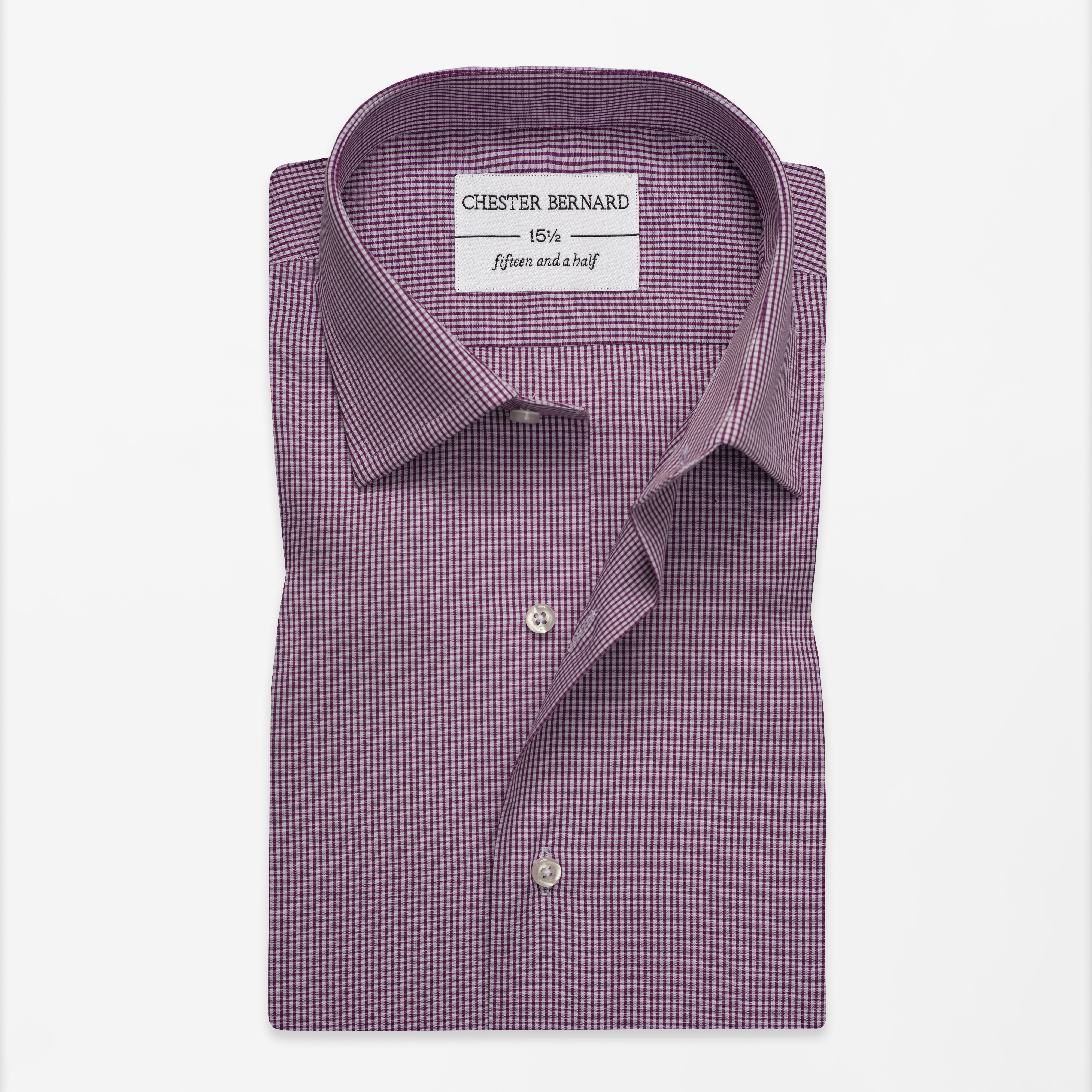 Micro Check Formal Shirt