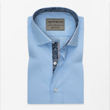 Iceberg Casual Shirt with Navy Inlay