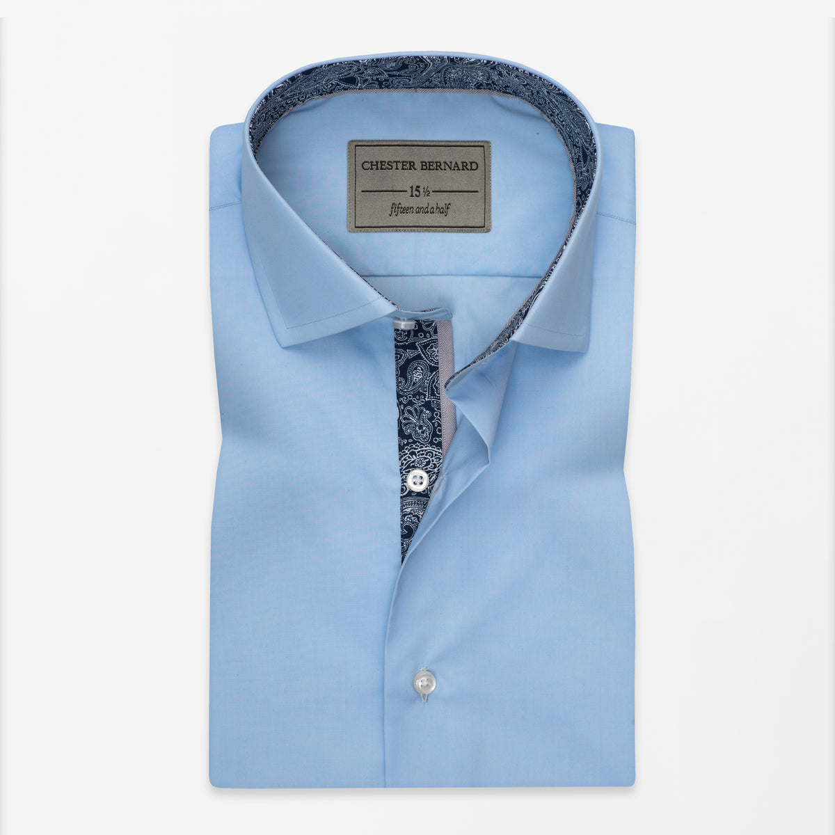 Iceberg Casual Shirt with Navy Inlay