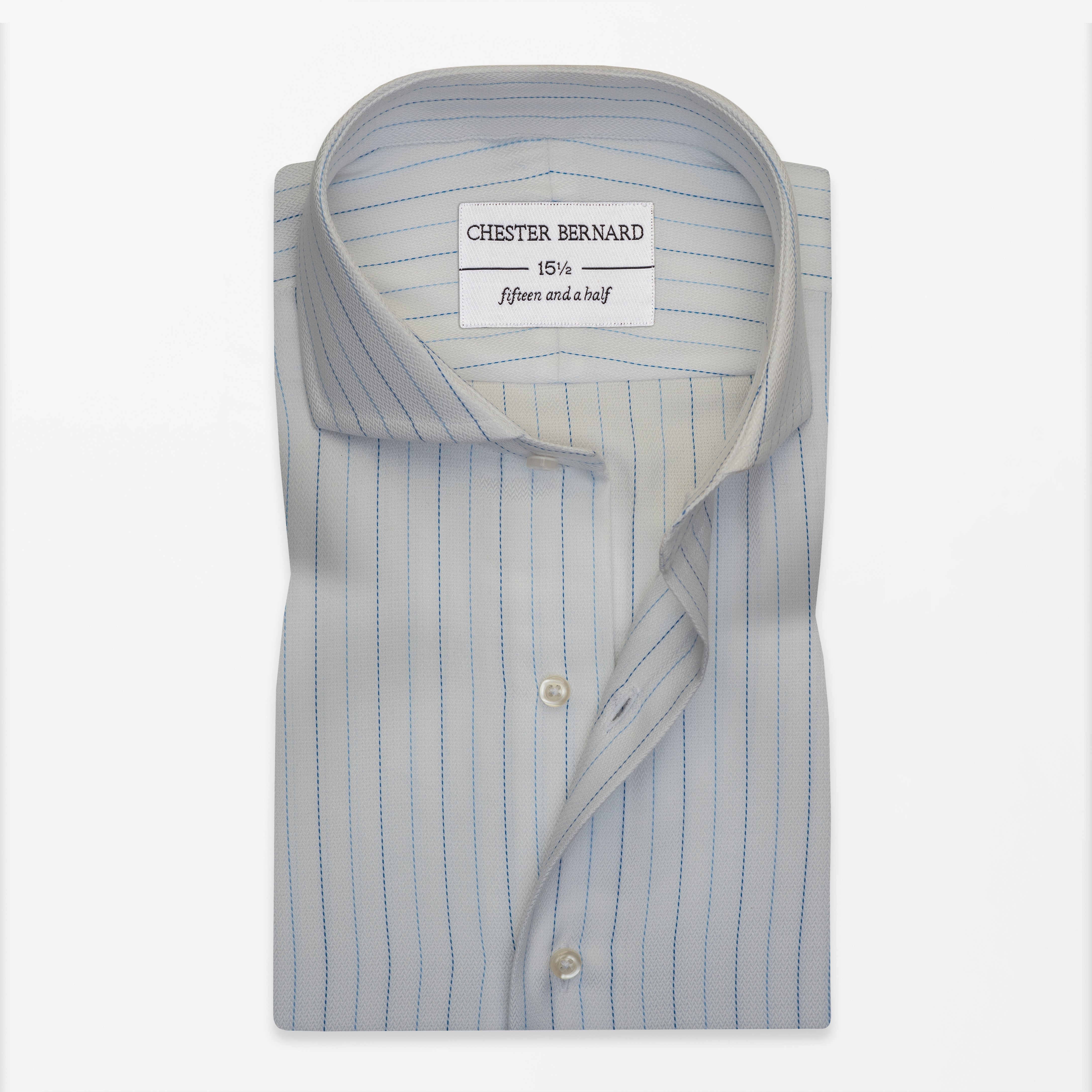 Classic Striped Oxford Dress Shirt