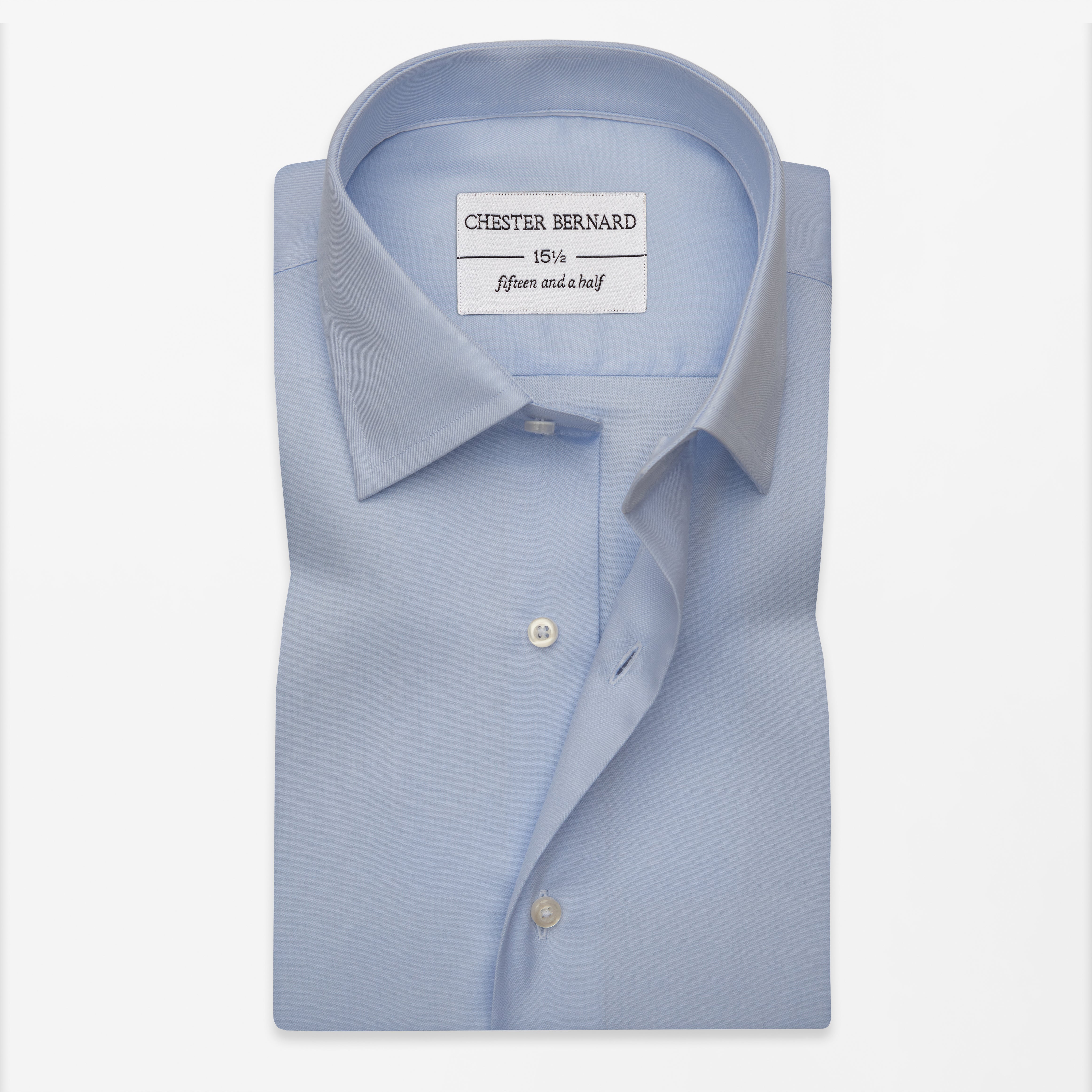 Twill Sky Blue Essential Shirt