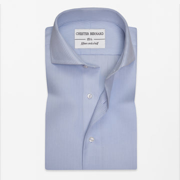 Sky Blue Stripe Formal Shirt