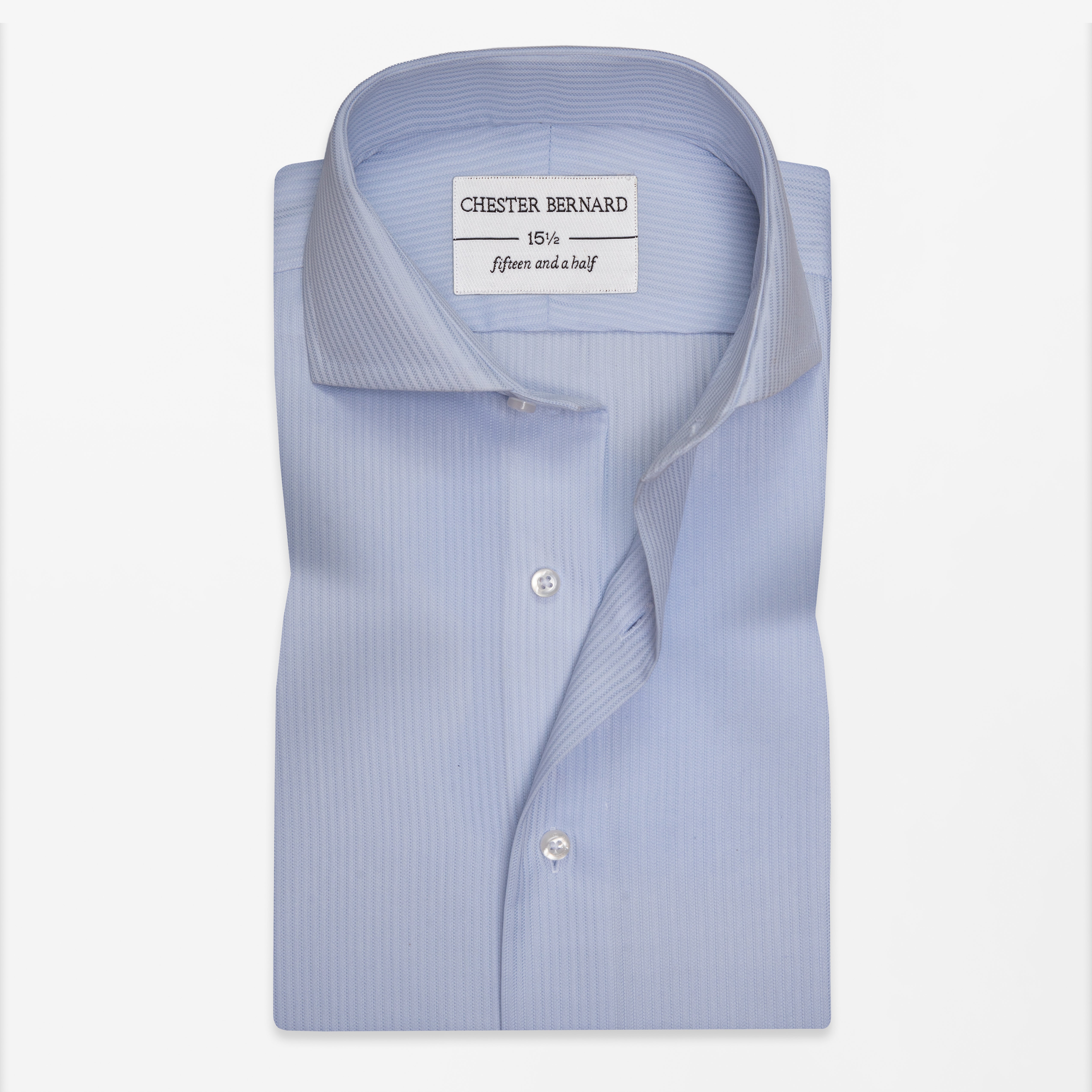 Sky Blue Stripe Formal Shirt