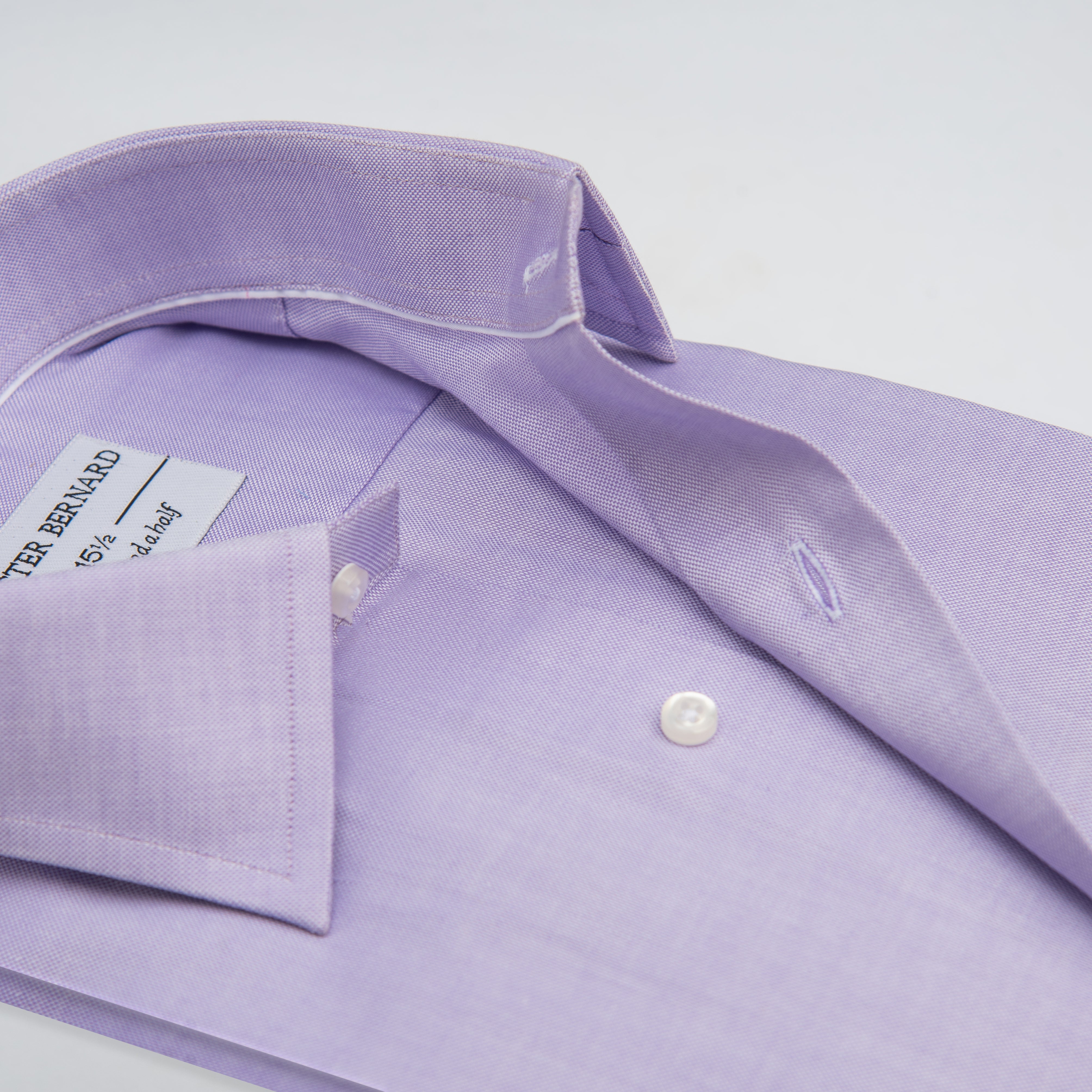 Lavender Textured Classic Shirt
