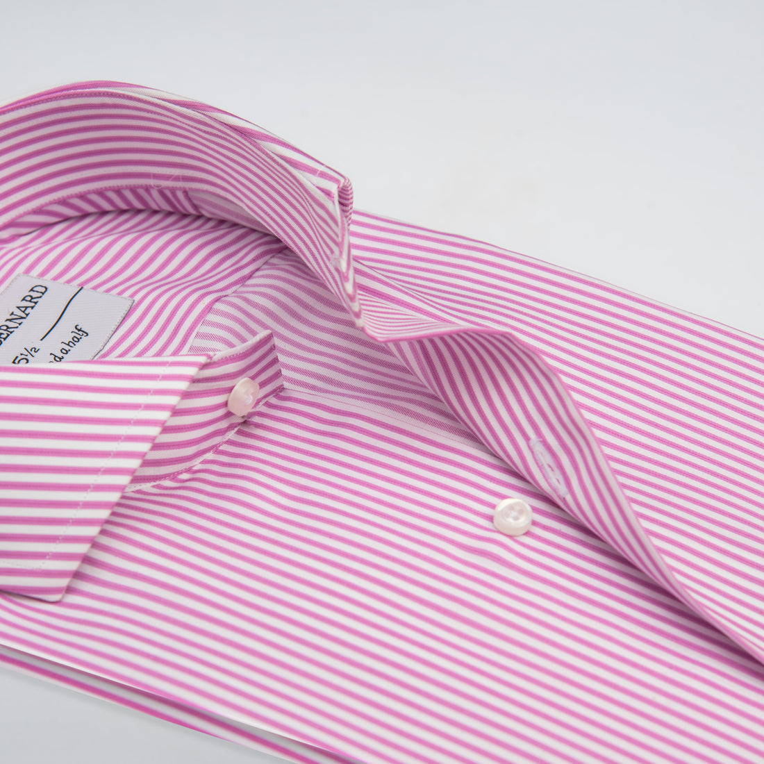 Pink & White Fine Stripe Formal Shirt