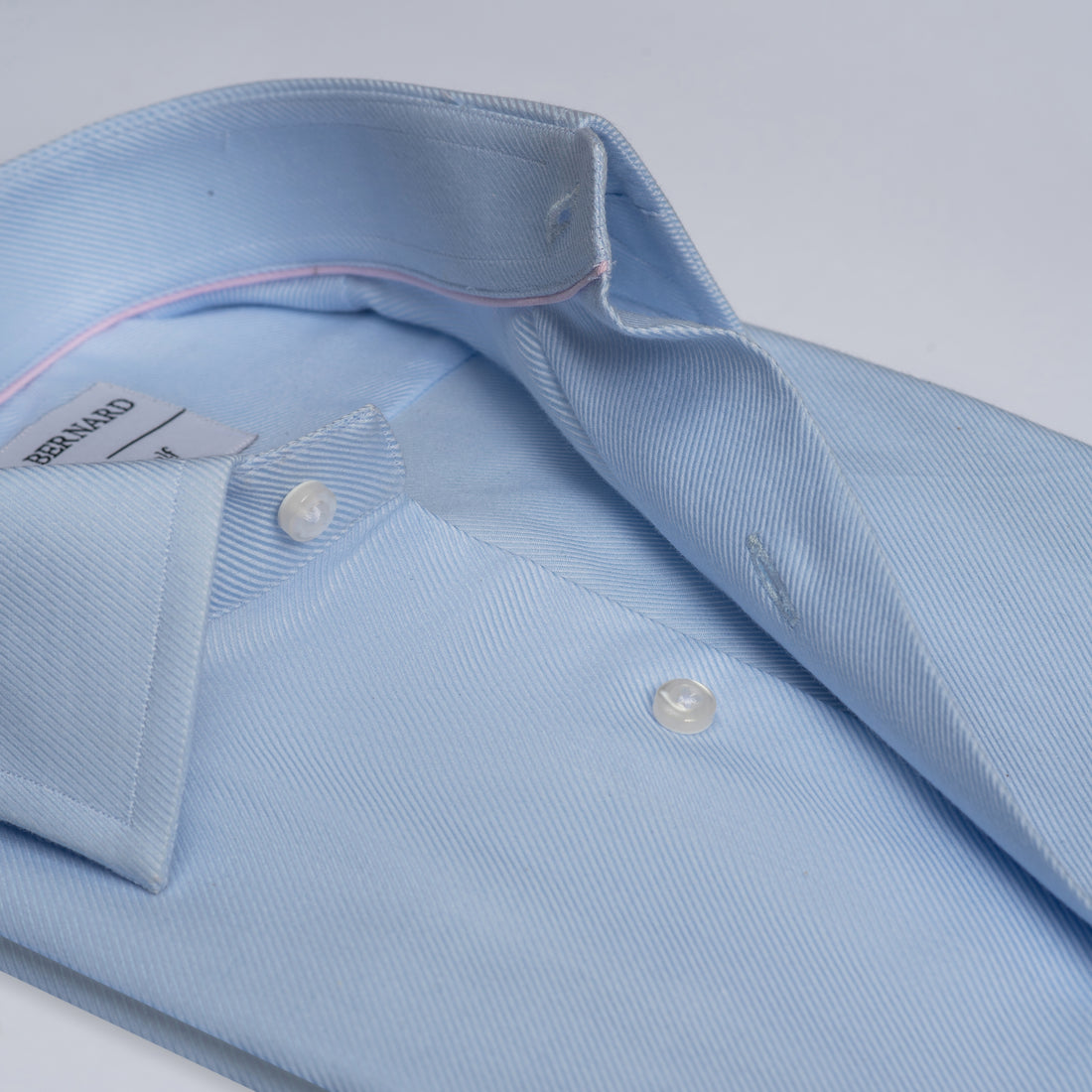 Skyline Blue Twill Formal Shirt