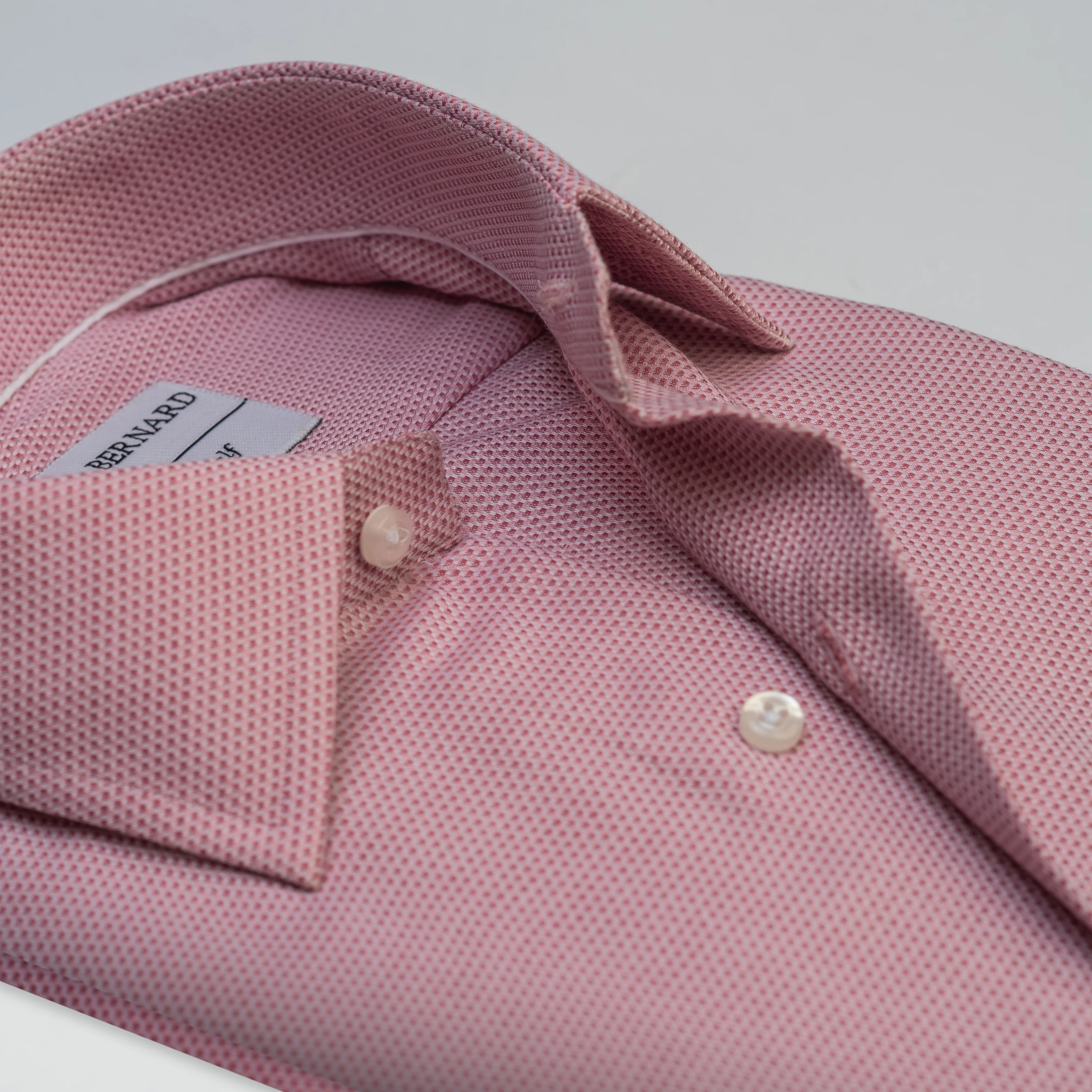 Dusty Rose Jacquard Shirt
