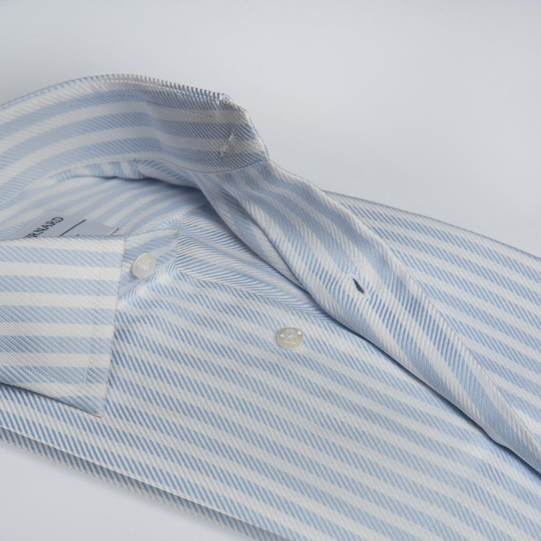 Light Blue Striped Dress Shirt