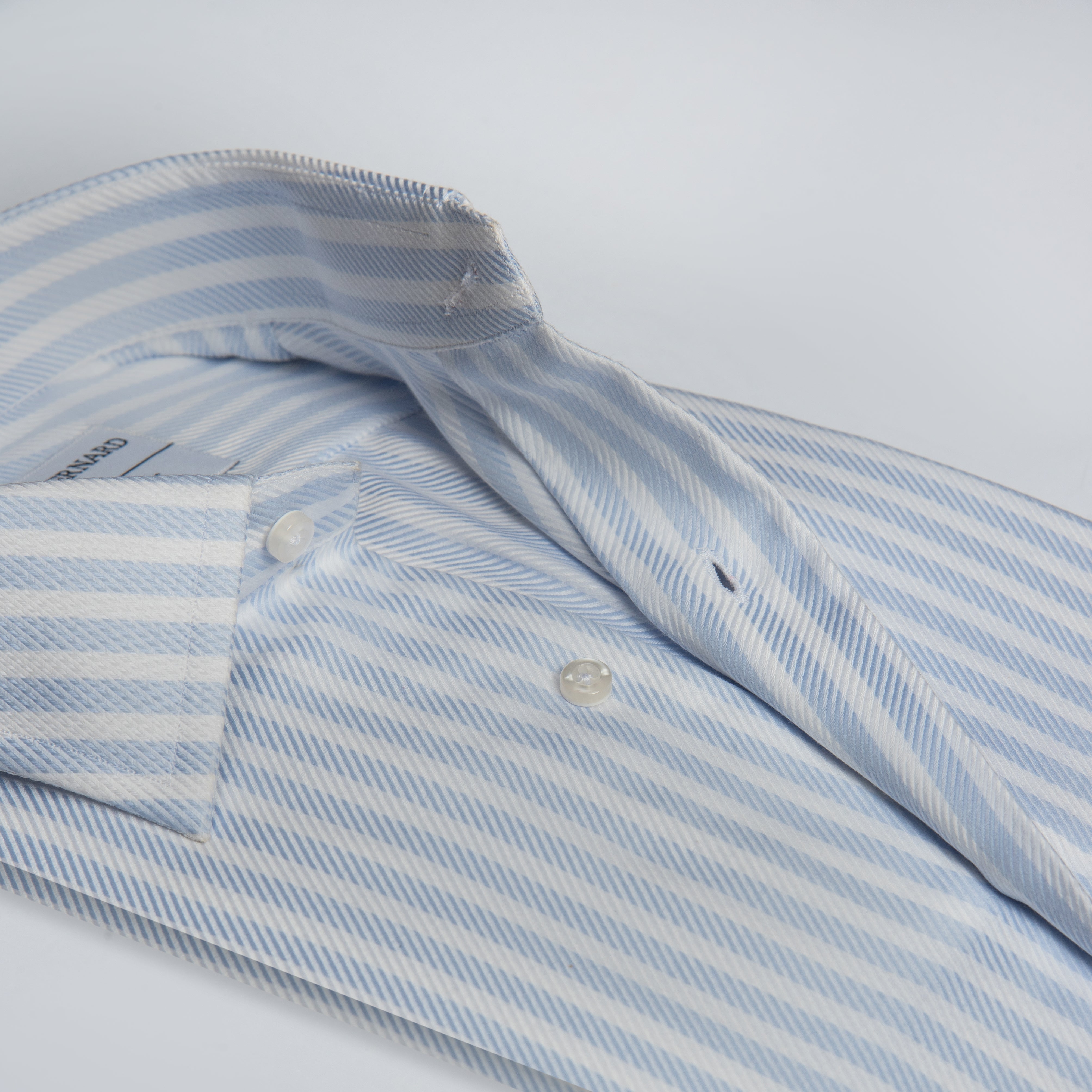 Light Blue Striped Dress Shirt