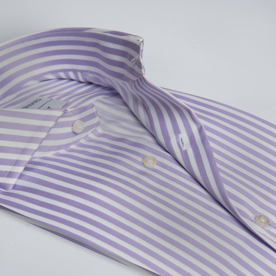 Lavender Classic Stripe Formal Shirt