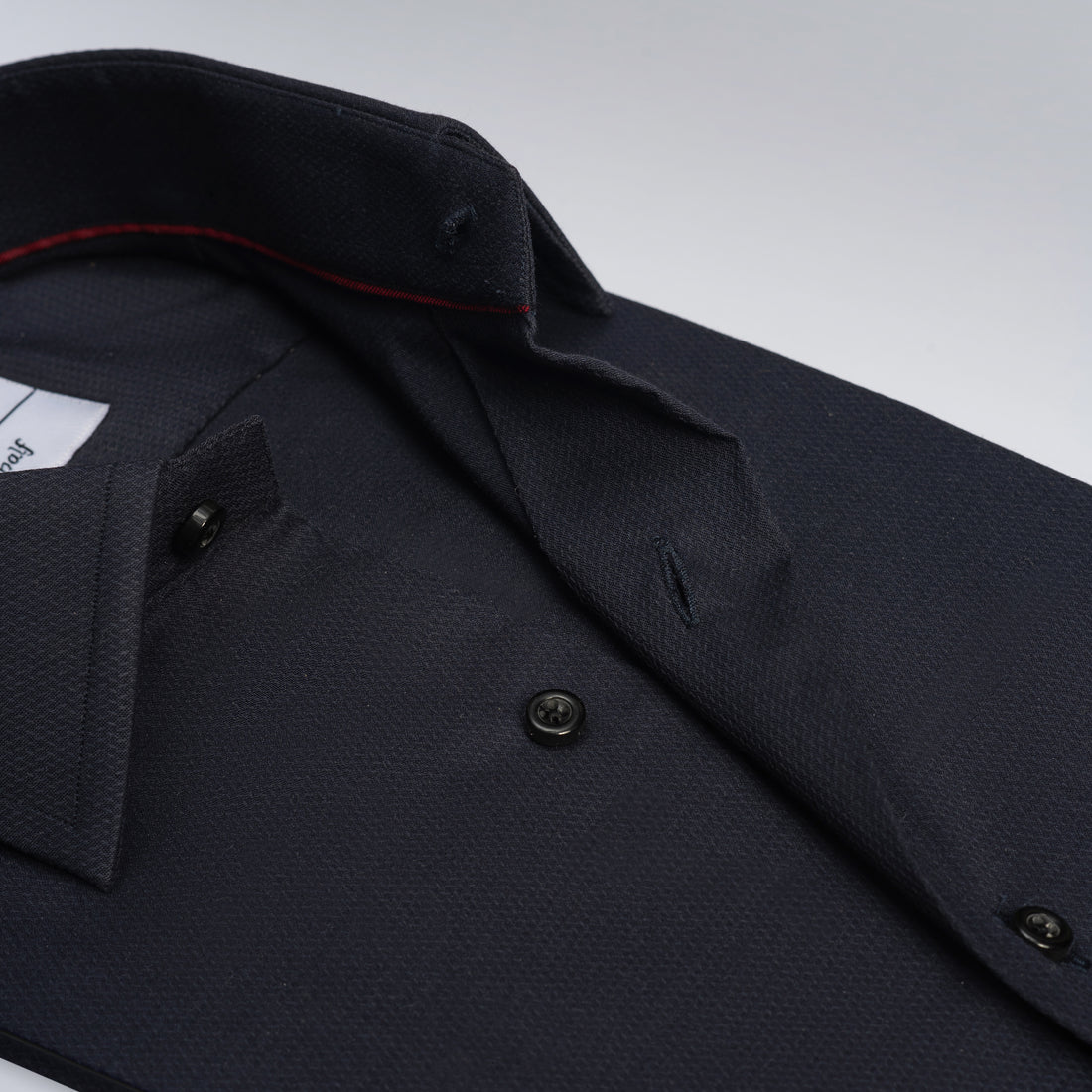 Classic Black Formal Dress Shirt