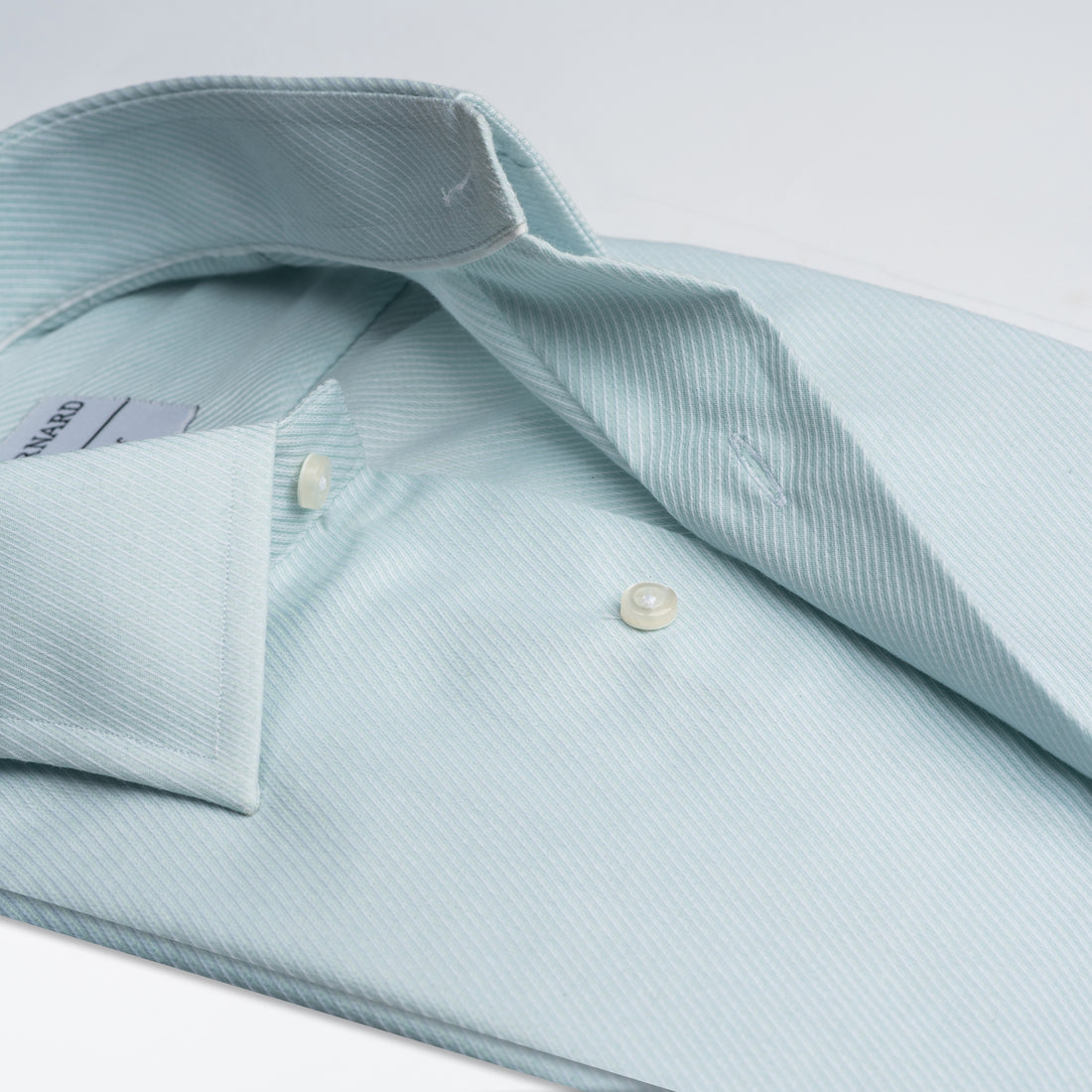 Mint Green Twill Formal Shirt