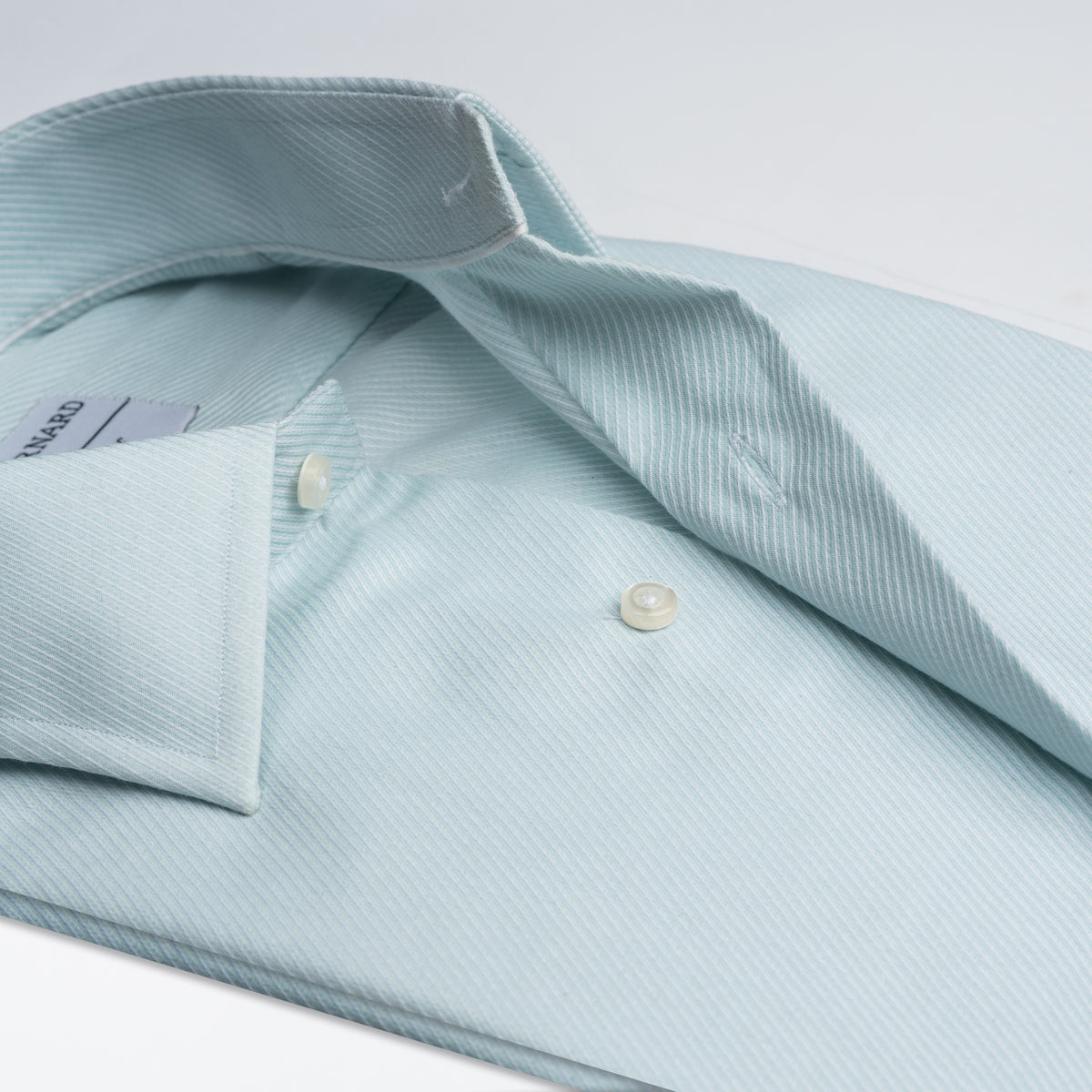 Mint Green Twill Formal Shirt