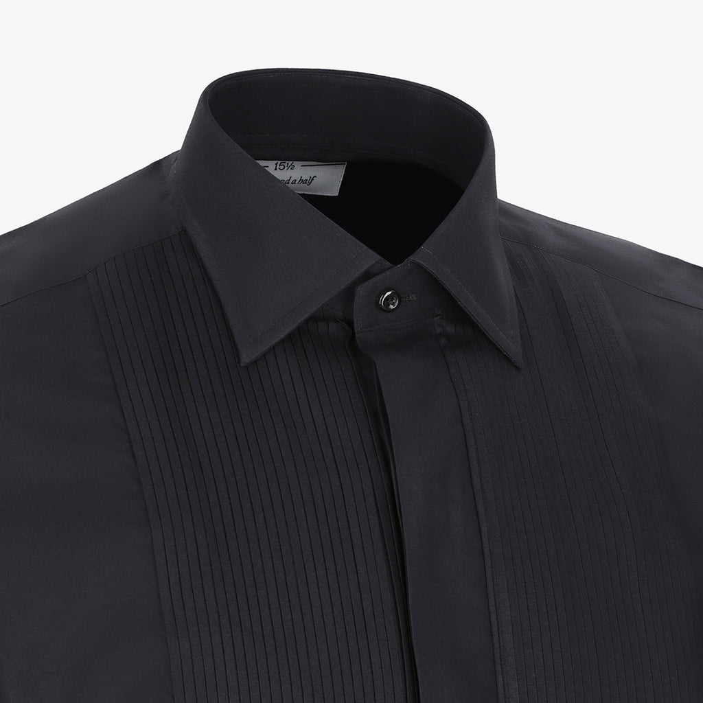Classic Style Black Tuxedo Formal Shirt  Tuxedo-5