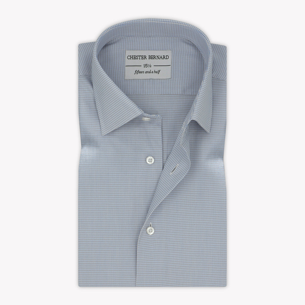 Blue & Grey Formal Shirt 1