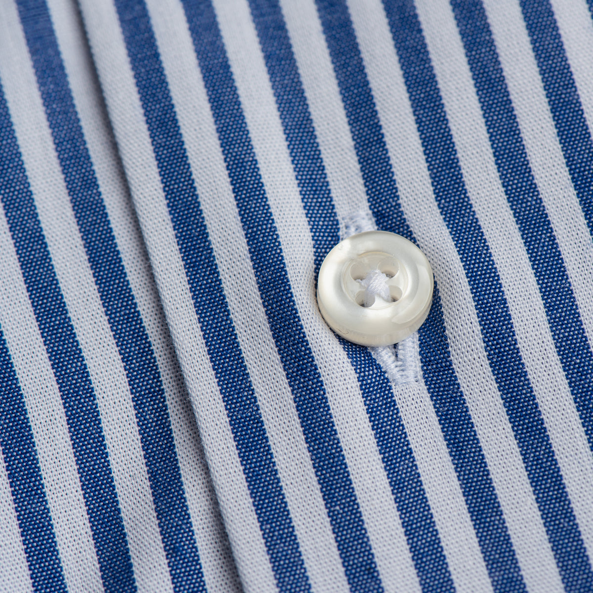 Navy Blue Bengal Stripe Formal Shirt