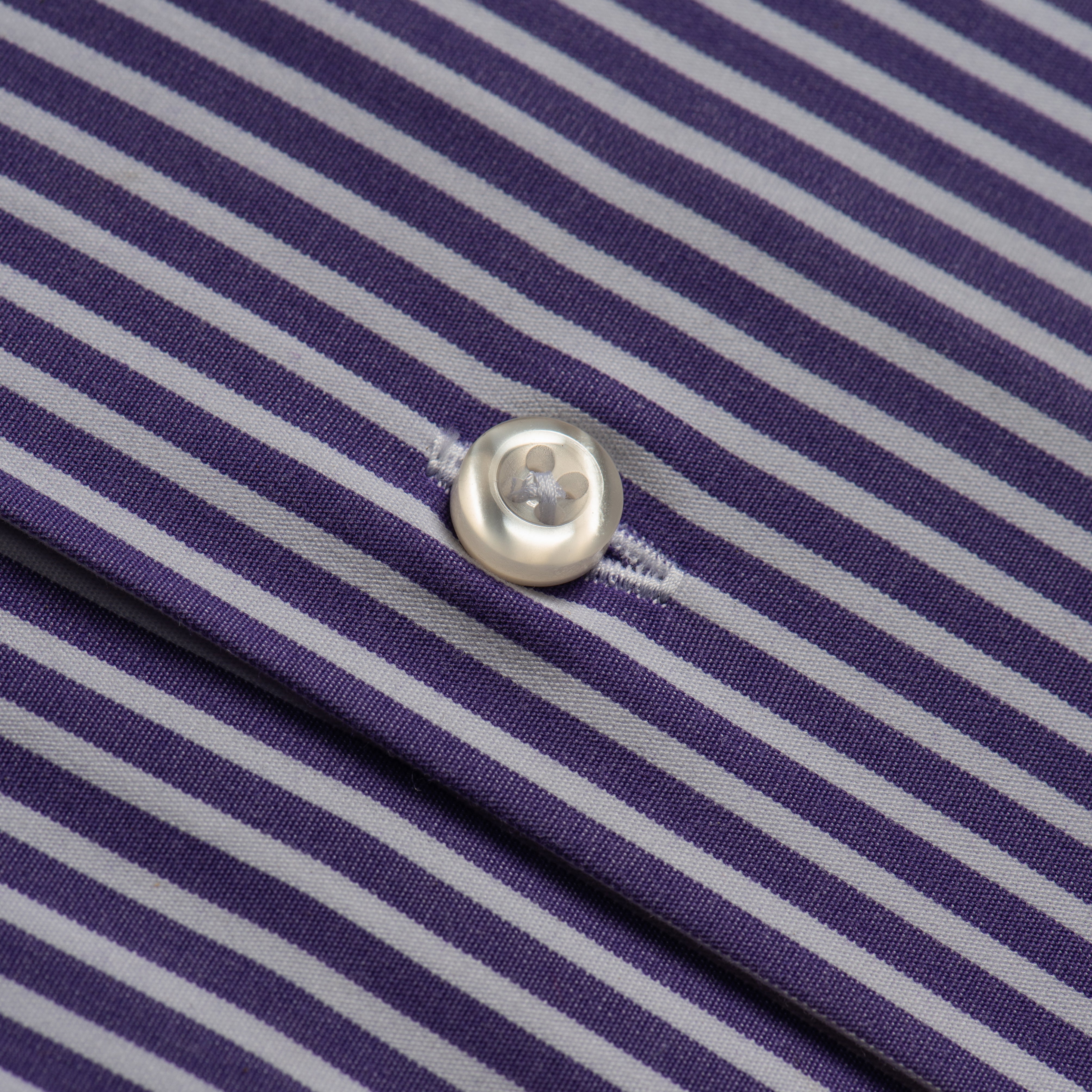 Purple Pinstripe Dress Shirt