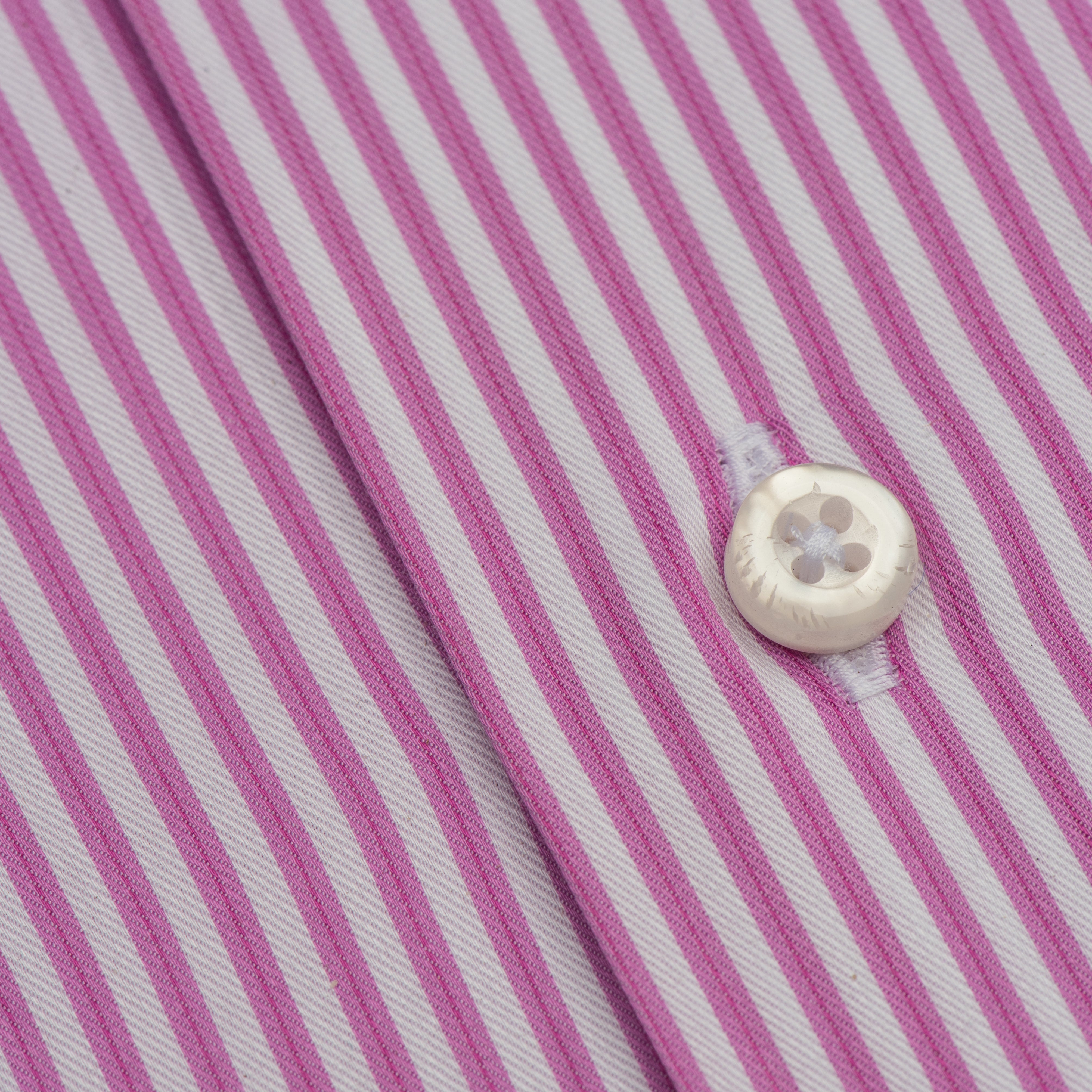 Pink & White Fine Stripe Formal Shirt