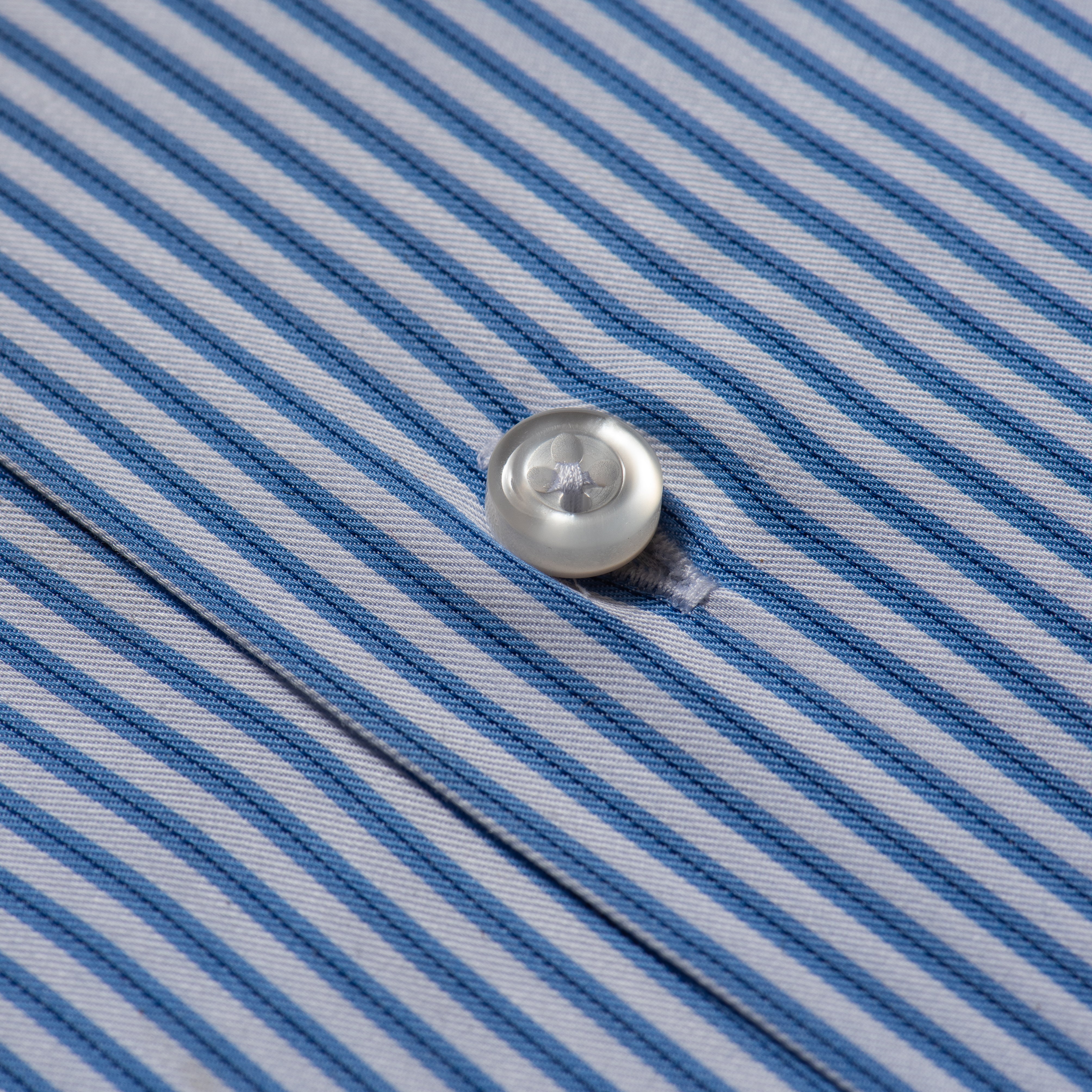 Light Blue Fine Stripe Formal Shirt