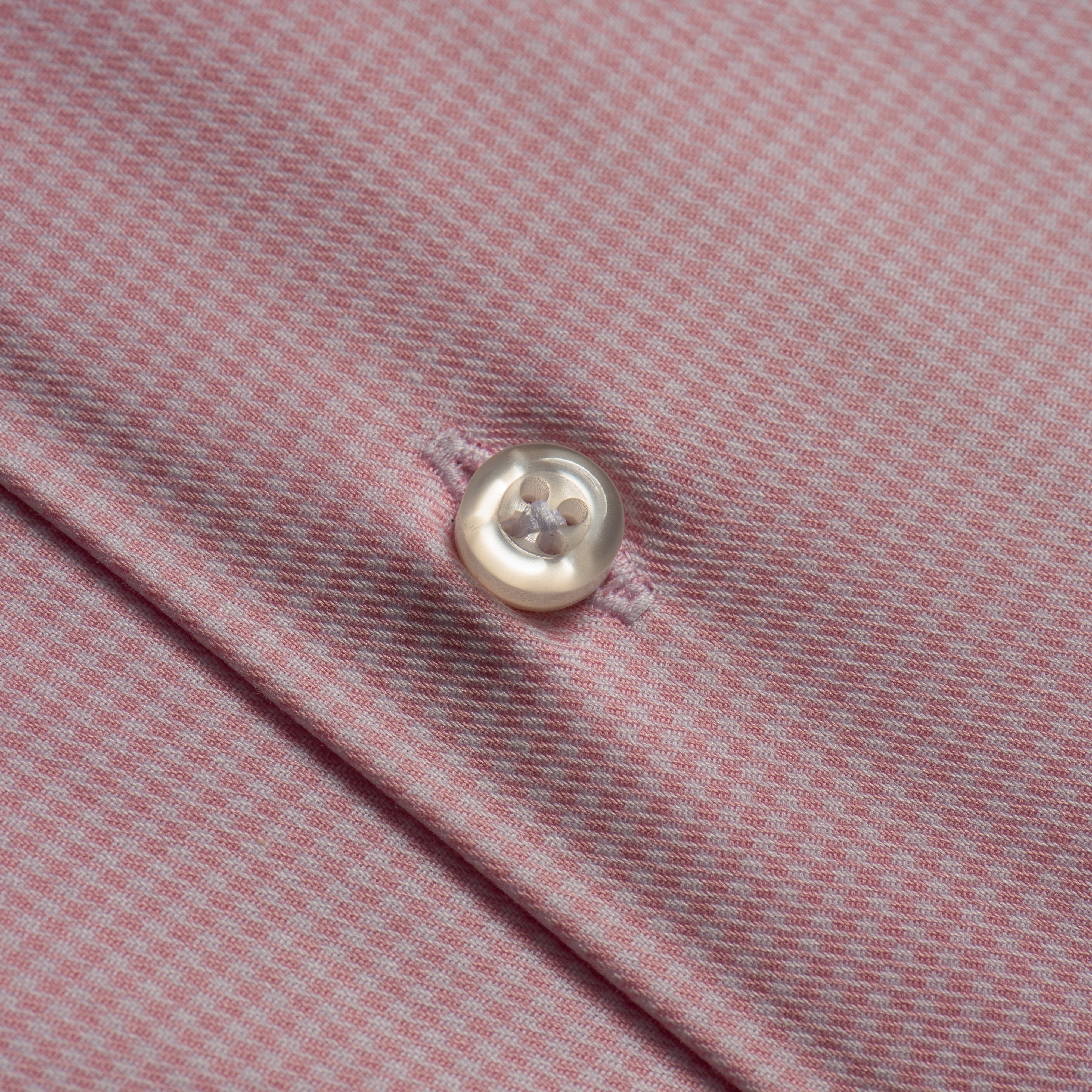 Pink Micro Check Shirt