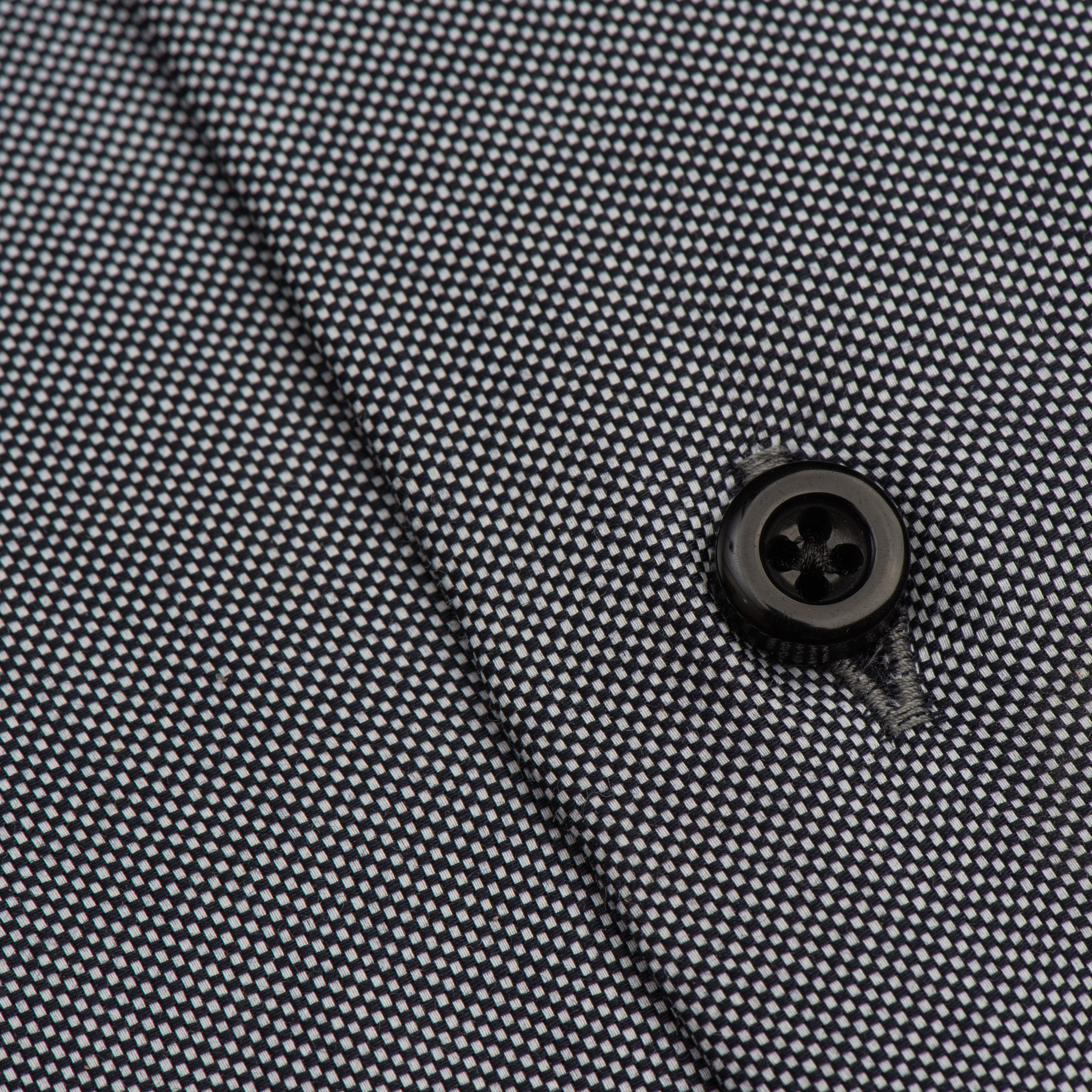 Steel Grey Modern Contrast Shirt