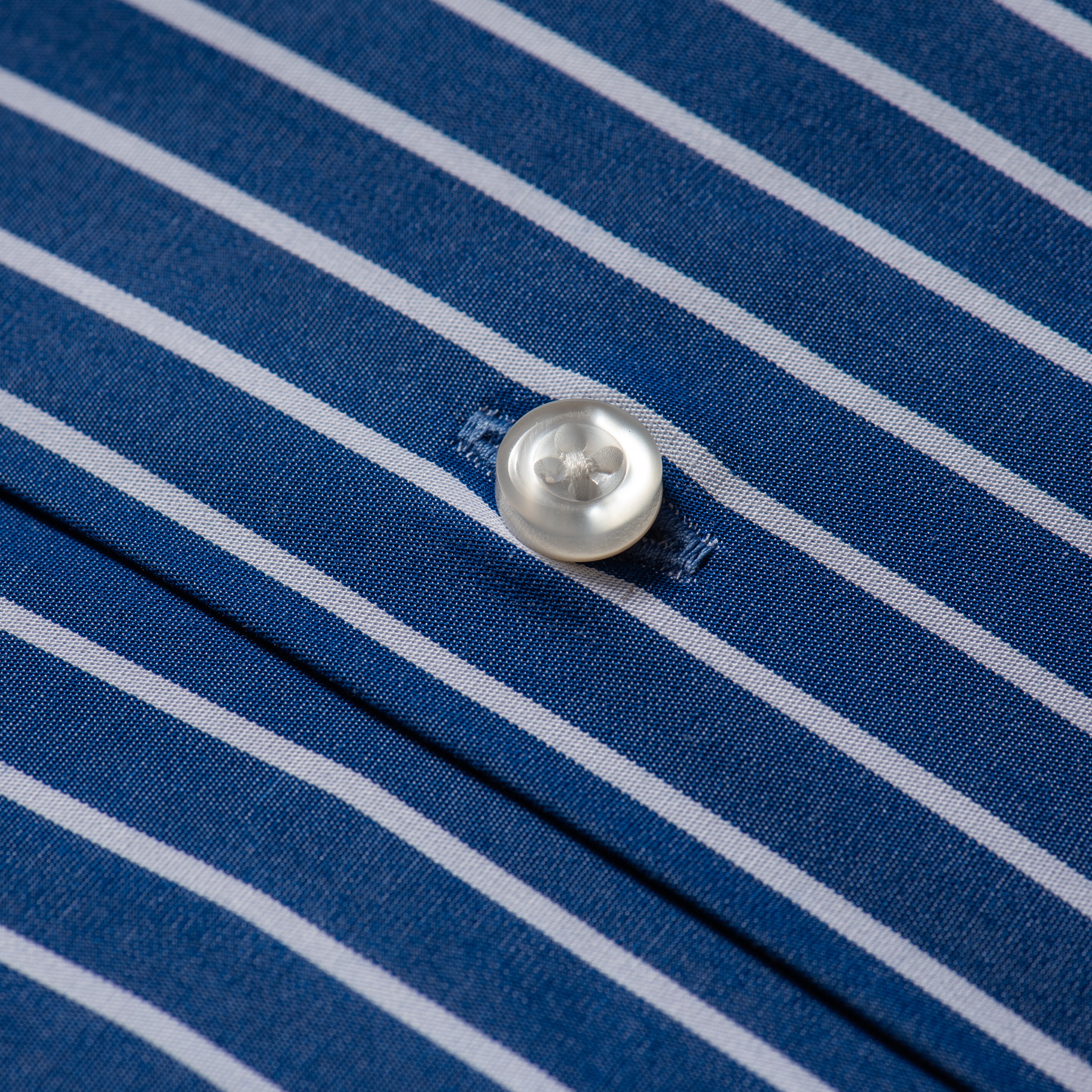 Blue Pinstripe Formal Shirt