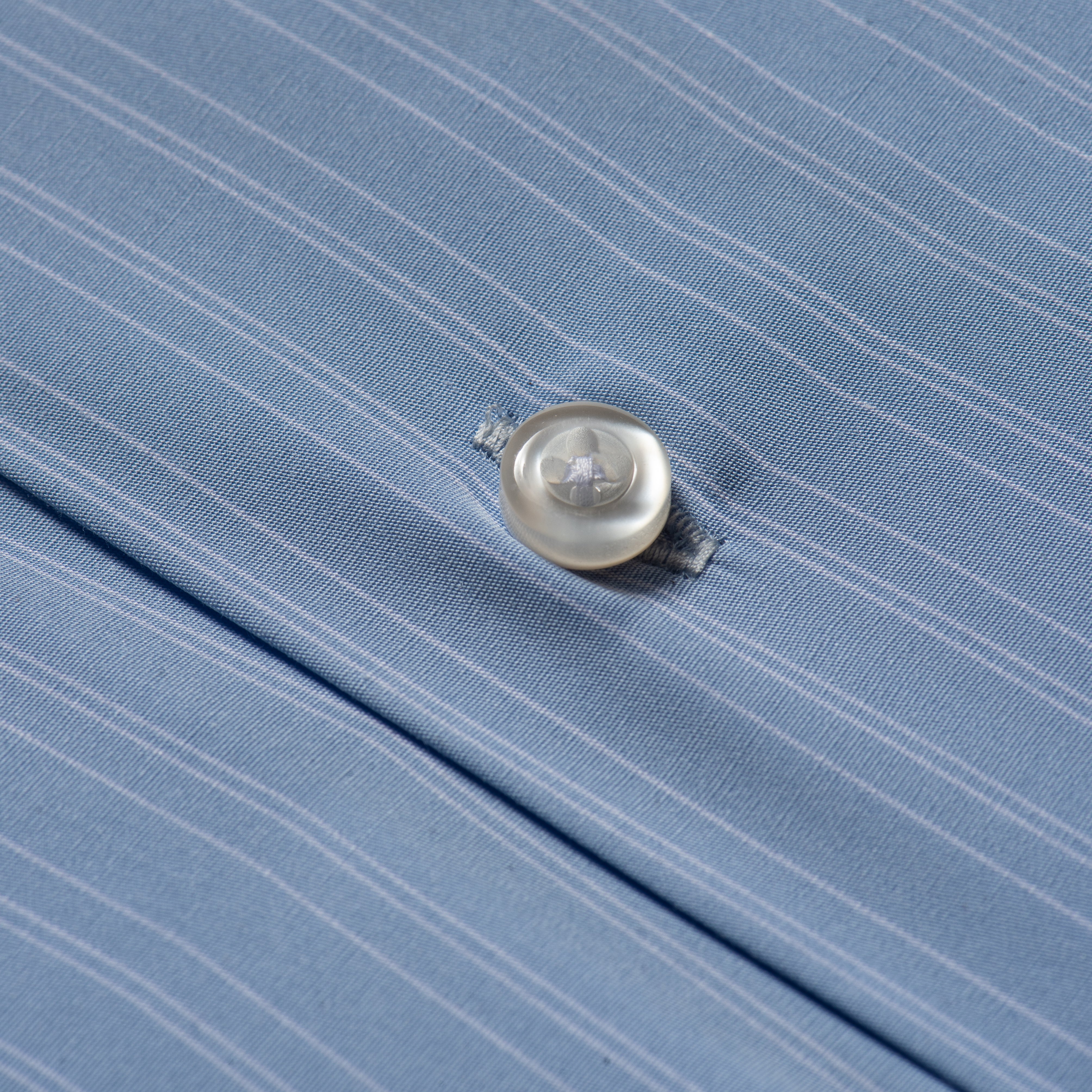 Sky Blue Pinstripe Shirt