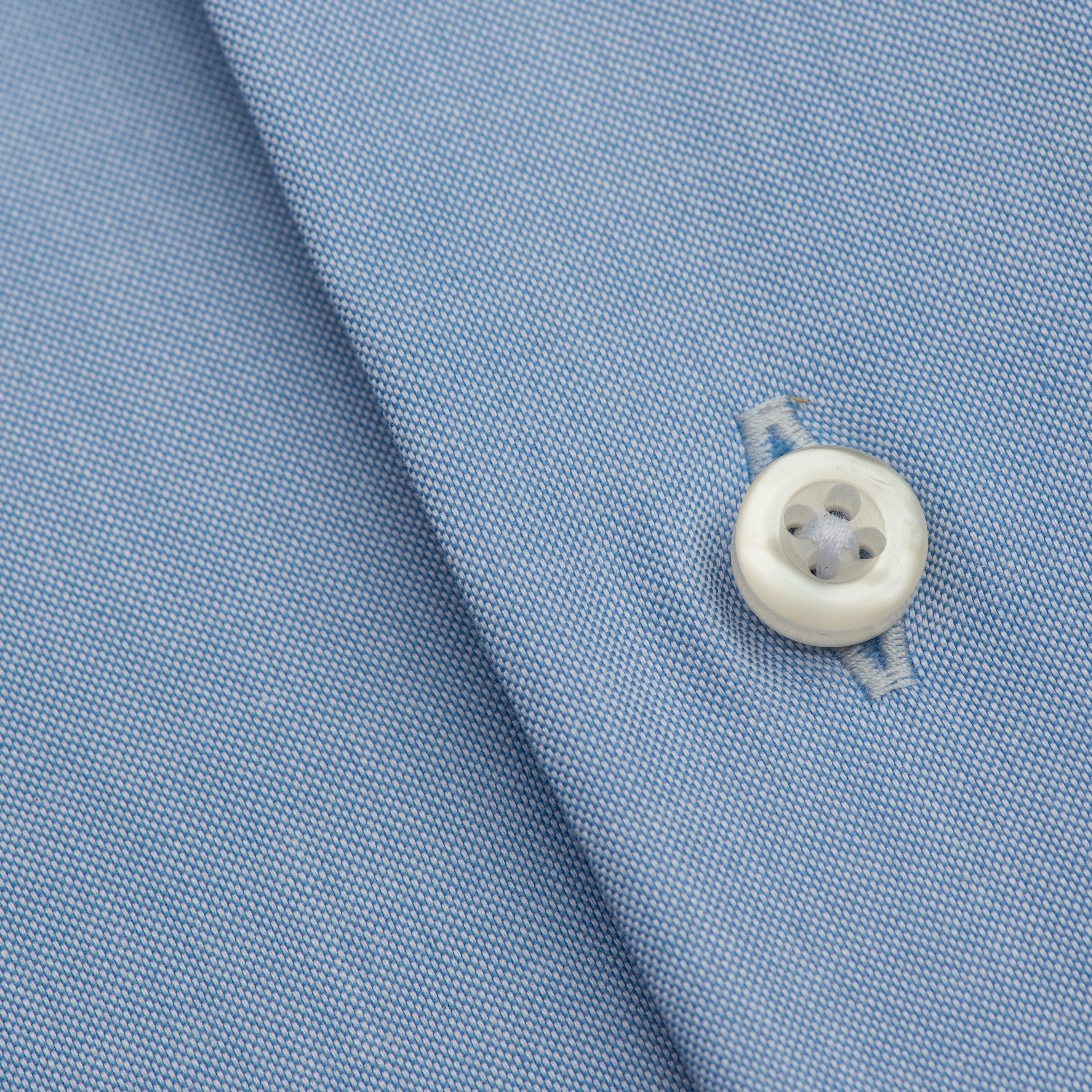Sky Blue Contrast Inlay Shirt