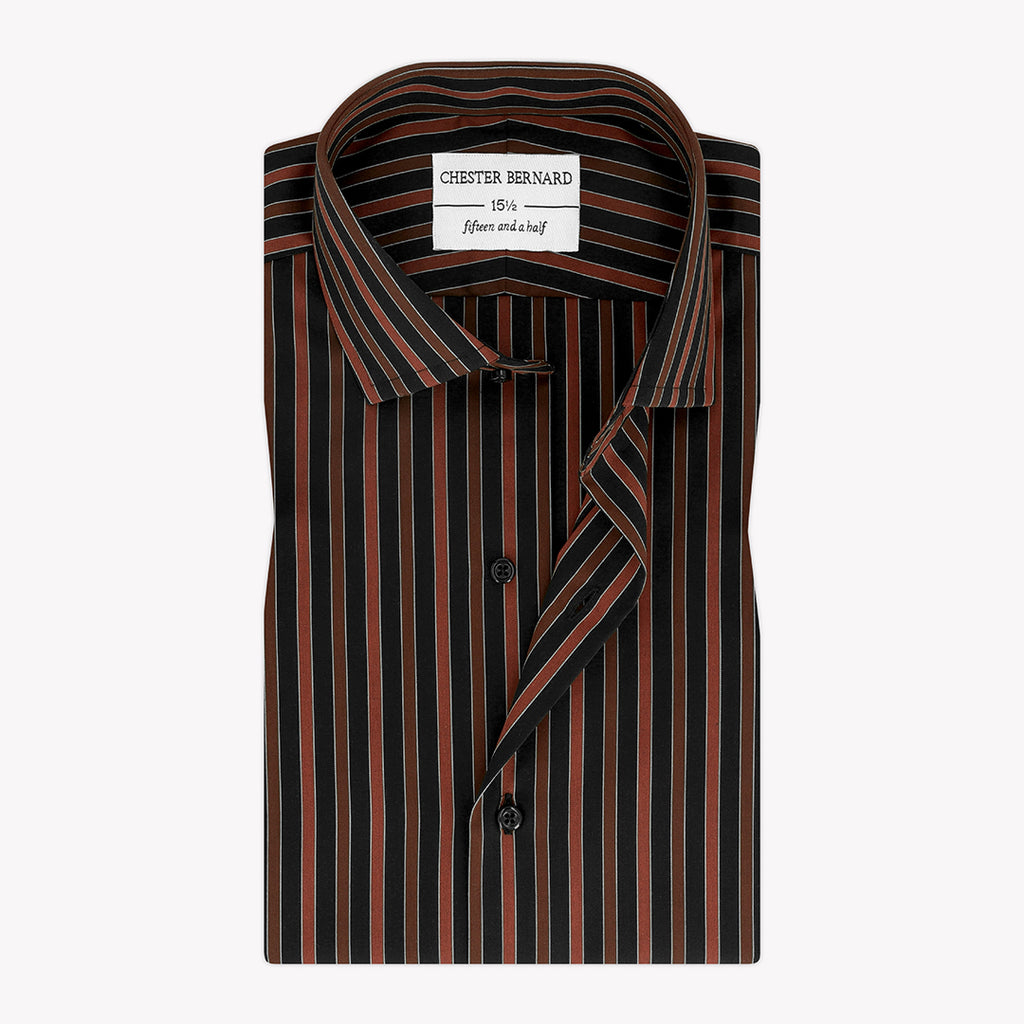 Dark & Light Brown With Black Stripes OL-193