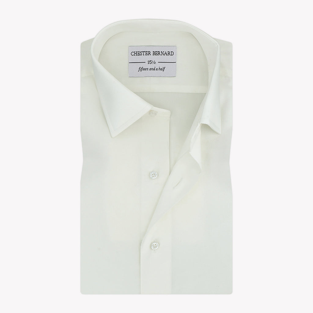 Offwhite With Plain Formal Shirts OL-427