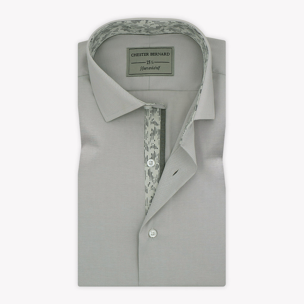 Steel Gray With White & Grey Piping OL-465