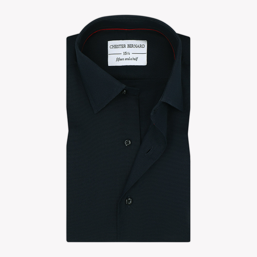 Midnight Navy With Red Piping OL-415