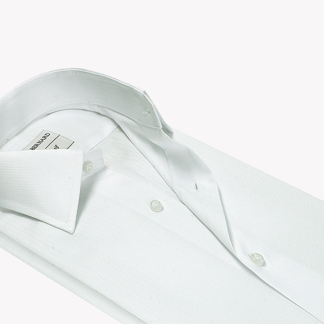 Pristine White  Luxury Shirt OL-492