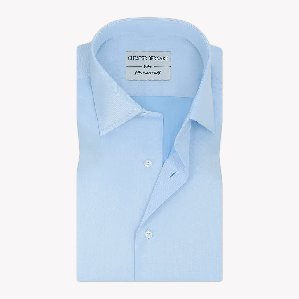 Classic Sky Blue Formal Shirt OL-001