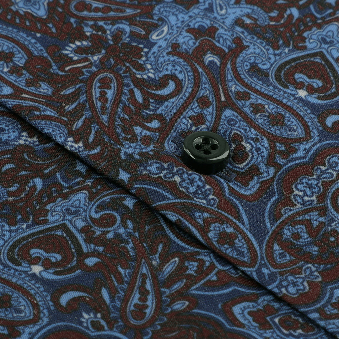 Multi Paisley Printed Casual Shirt Limited Edition