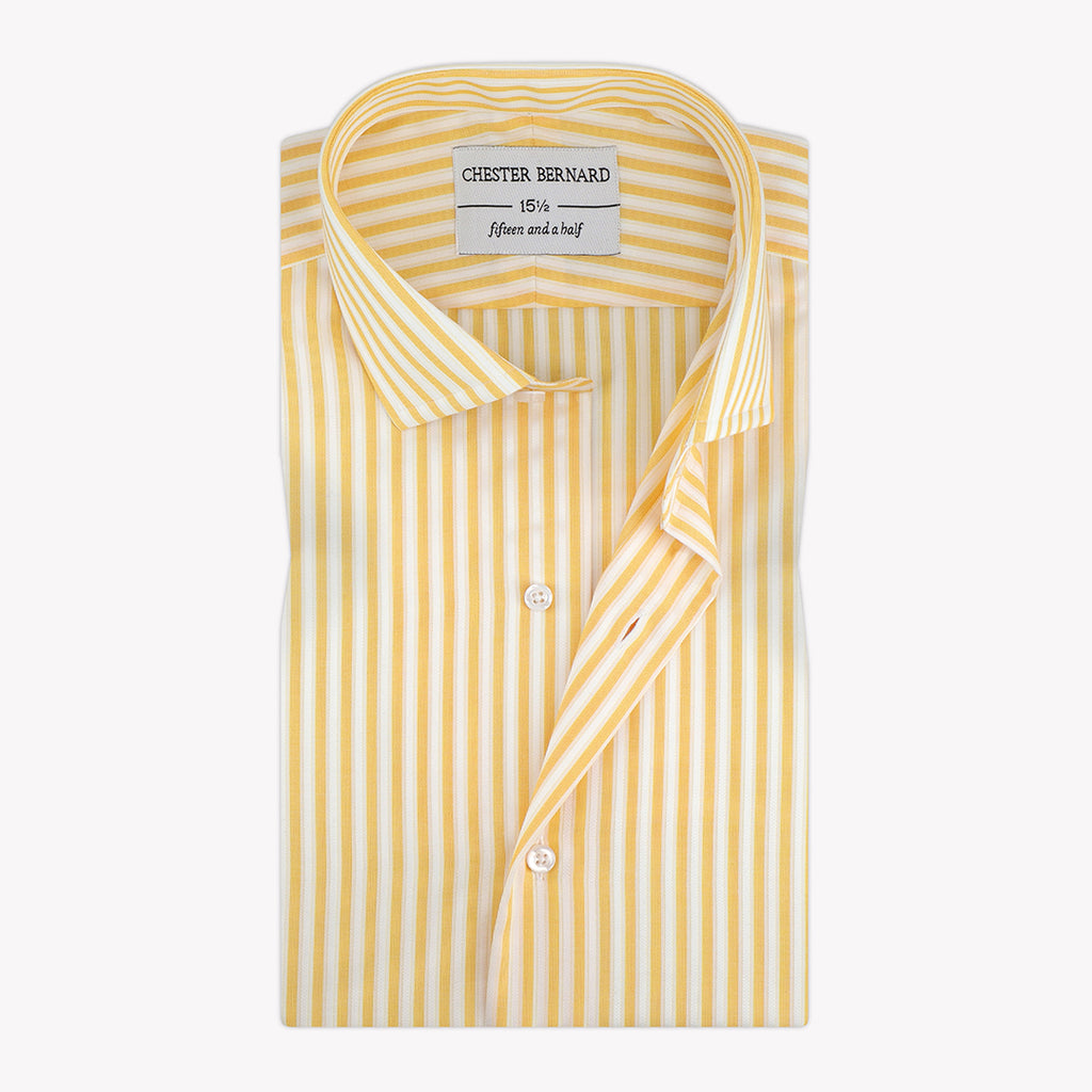 Classic Yellow With White Stripes OL-185