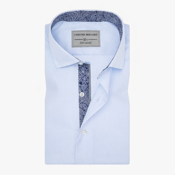 Iceberg Casual Shirt with Navy Inlay