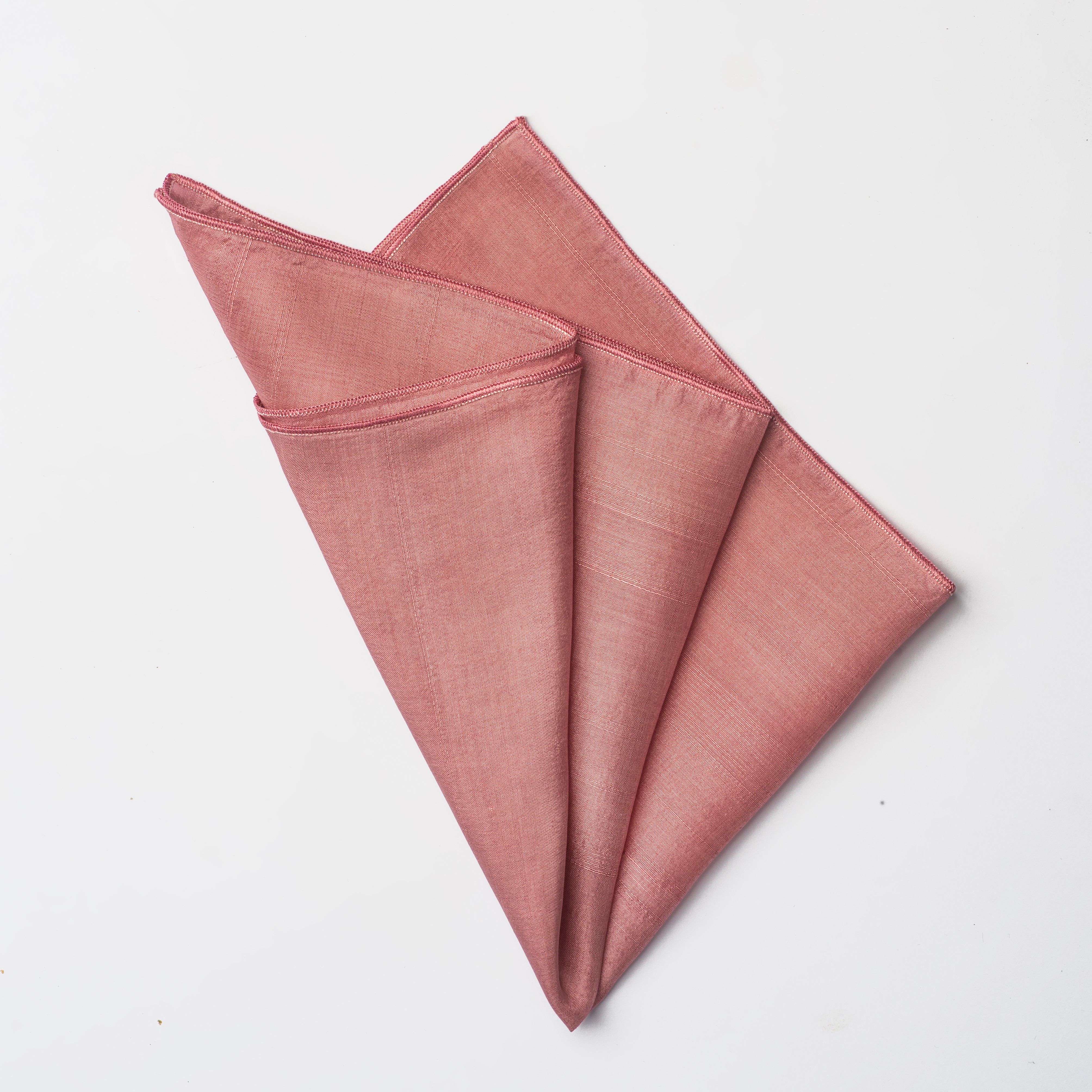 POCKET SQUARE PINK 7