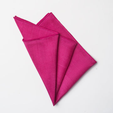 POCKET SQUARE PINK 8