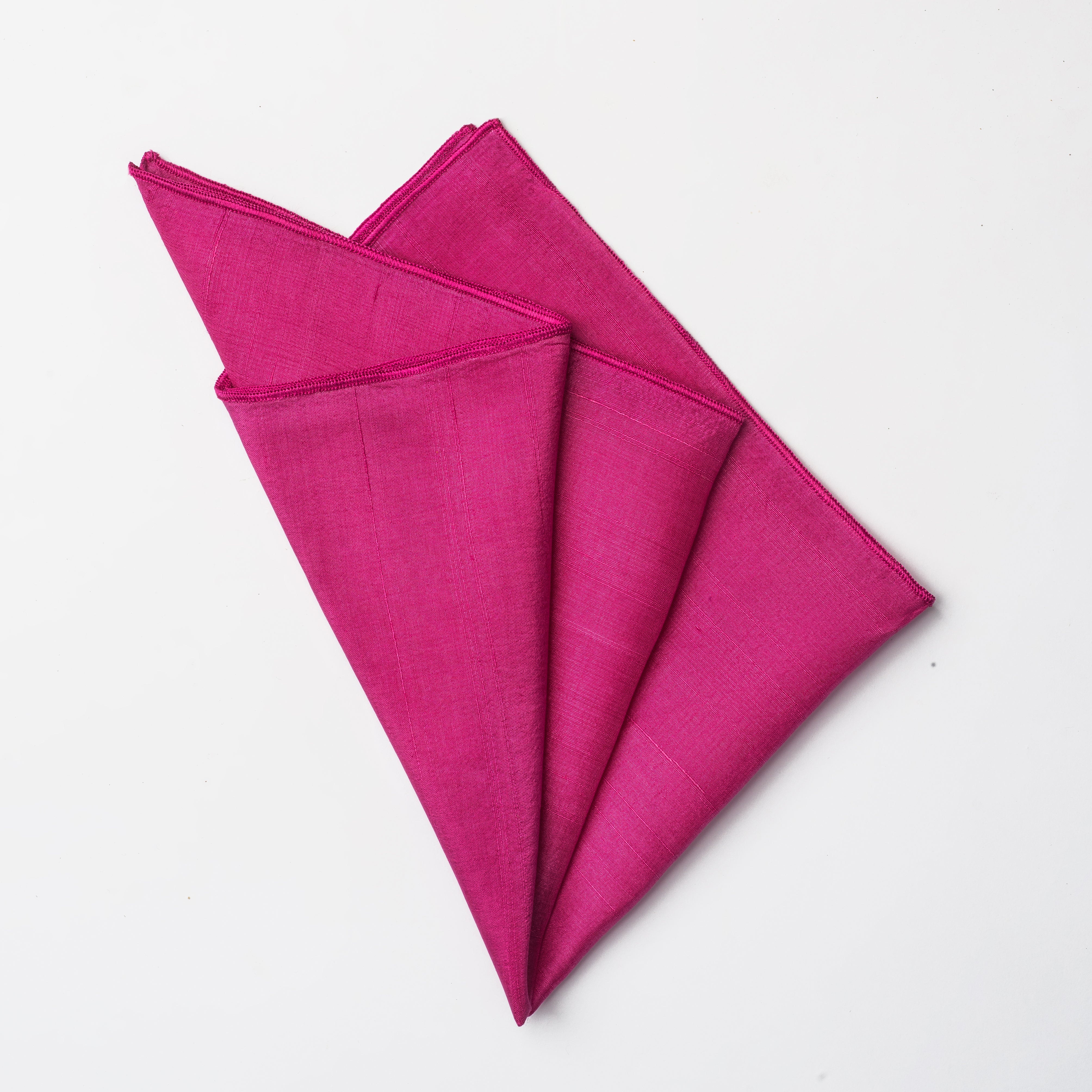 POCKET SQUARE PINK 8
