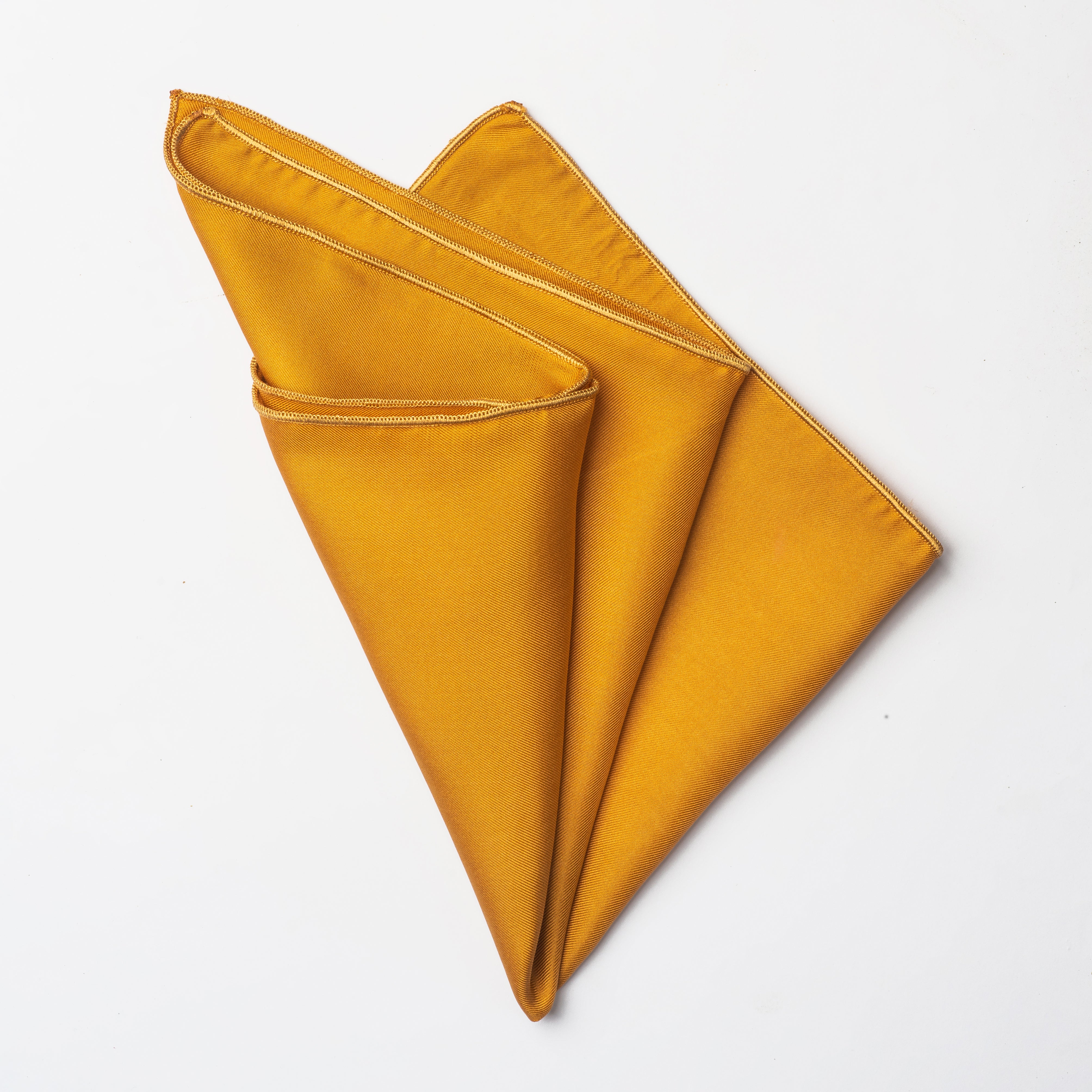POCKET SQUARE GOLDEN 3