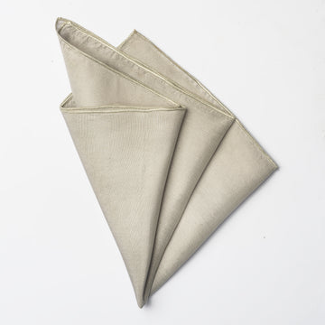 POCKET SQUARE SILVER 1