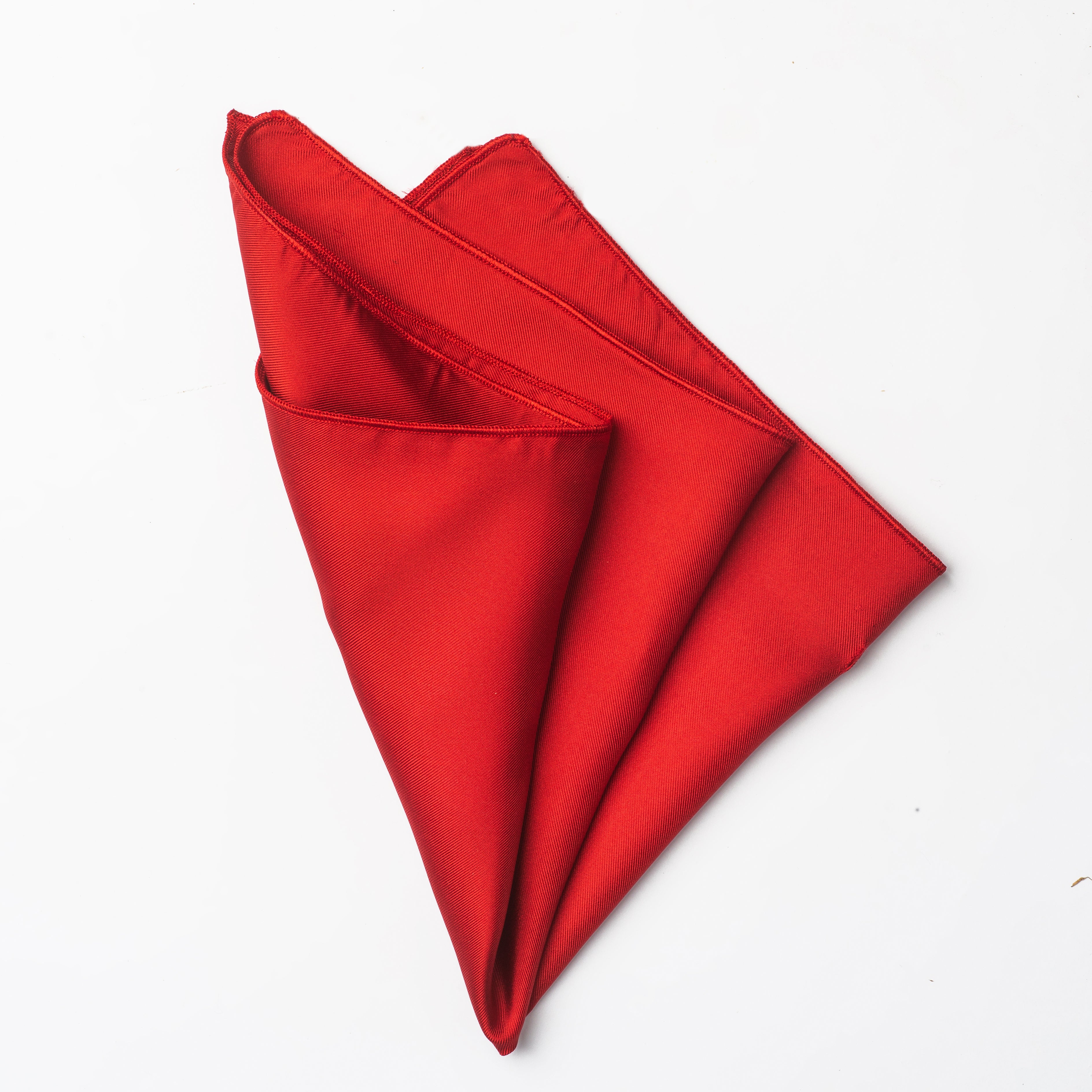 POCKET SQUARE MAROON 2