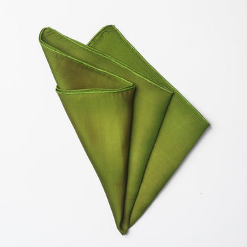 POCKET SQUARE GREEN 6
