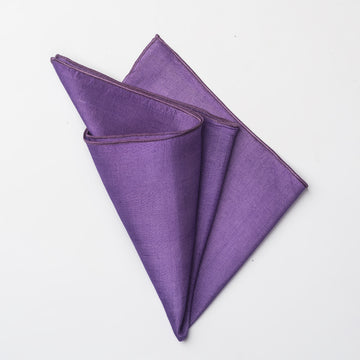 POCKET SQUARE PURPLE 3
