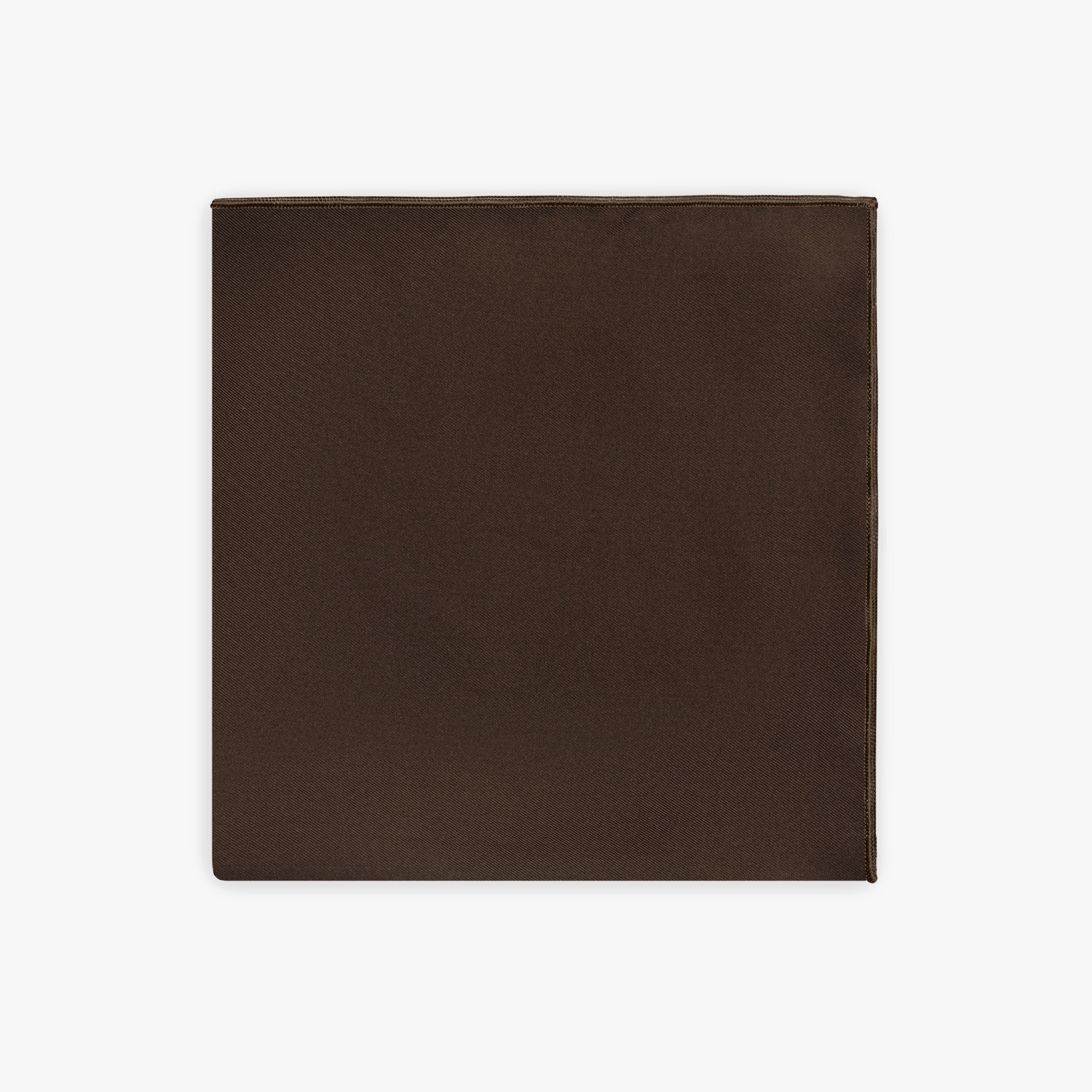 POCKET SQUARE BROWN 3