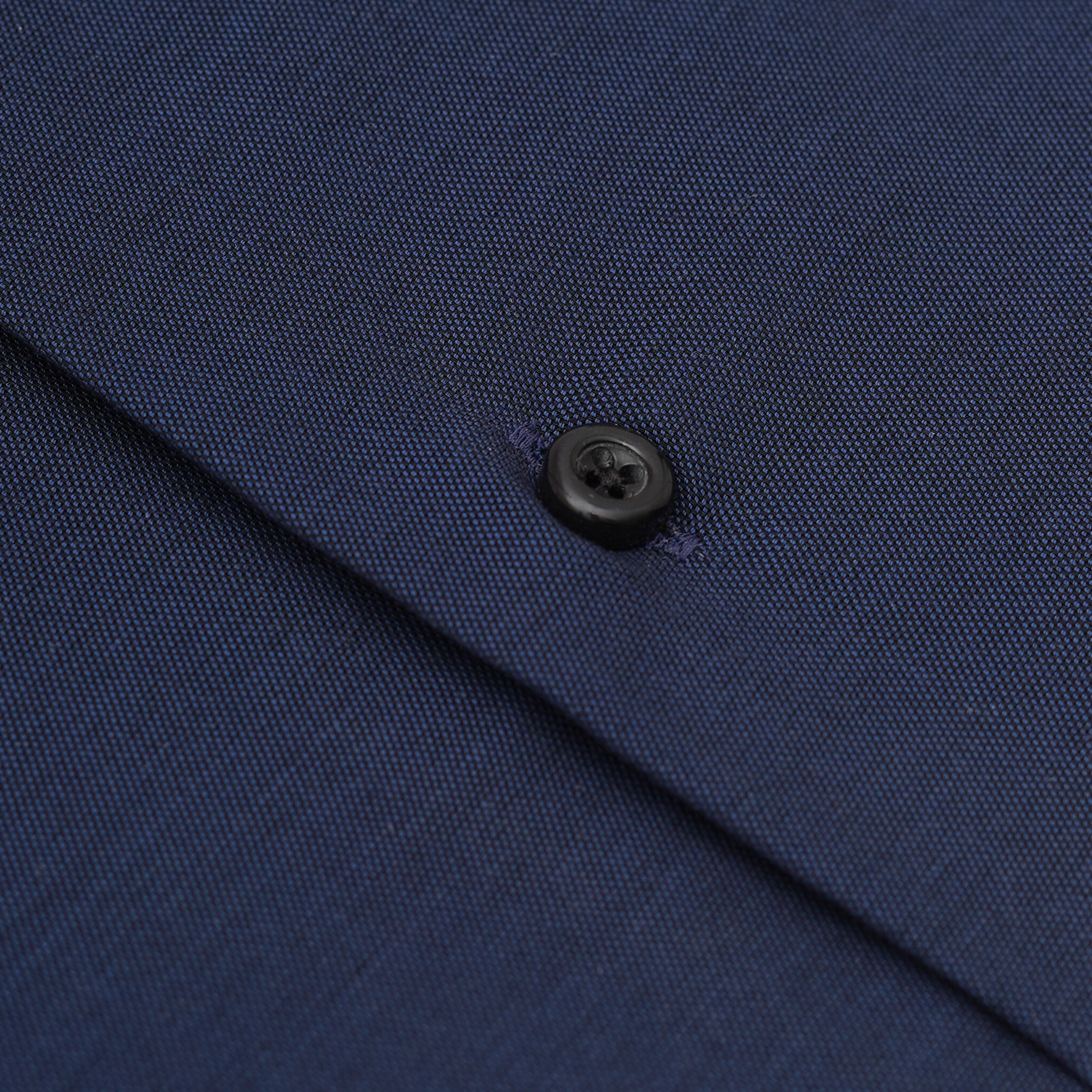 Midnight Navy Shirt with Inlay